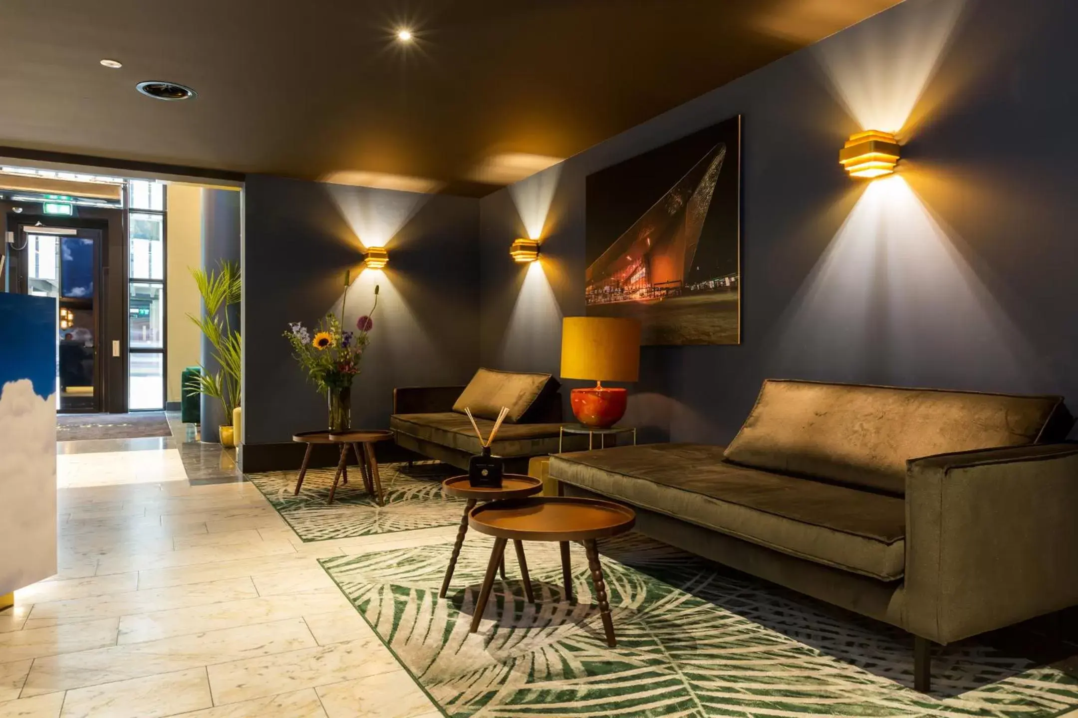 Lobby or reception in The James Rotterdam Lobby or reception in The James Rotterdam