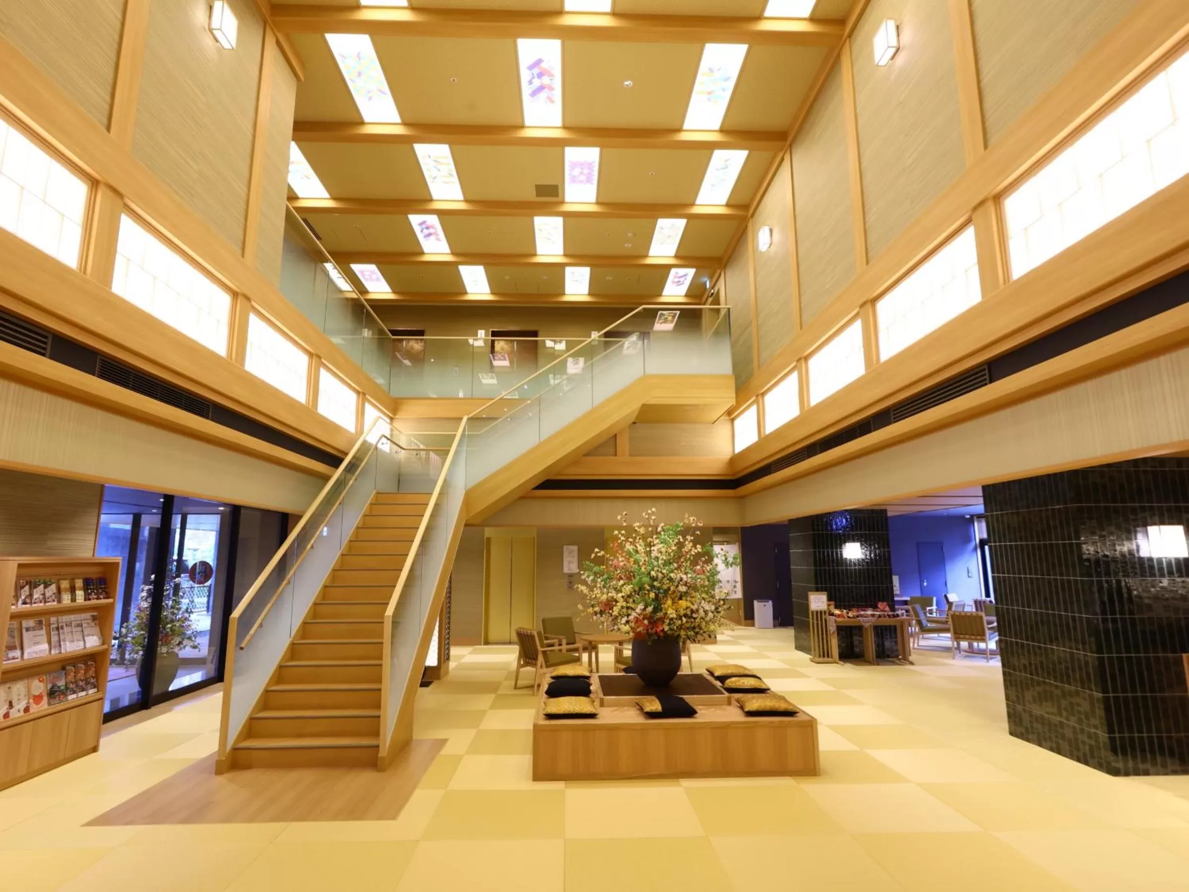 Lobby or reception in Onyado Nono Matsue Natural Hot Spring