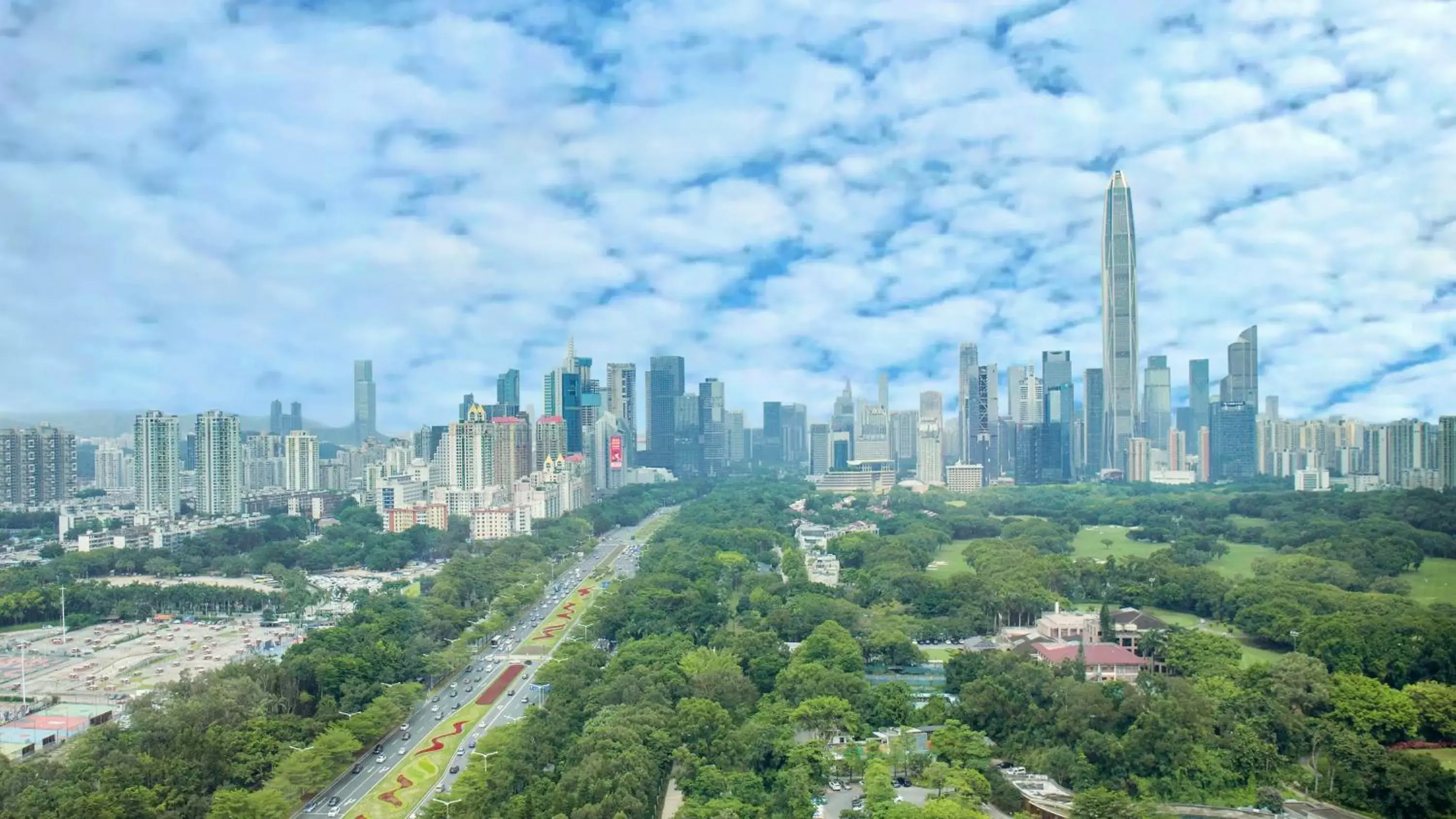 View (from property/room) in JW Marriott Hotel Shenzhen