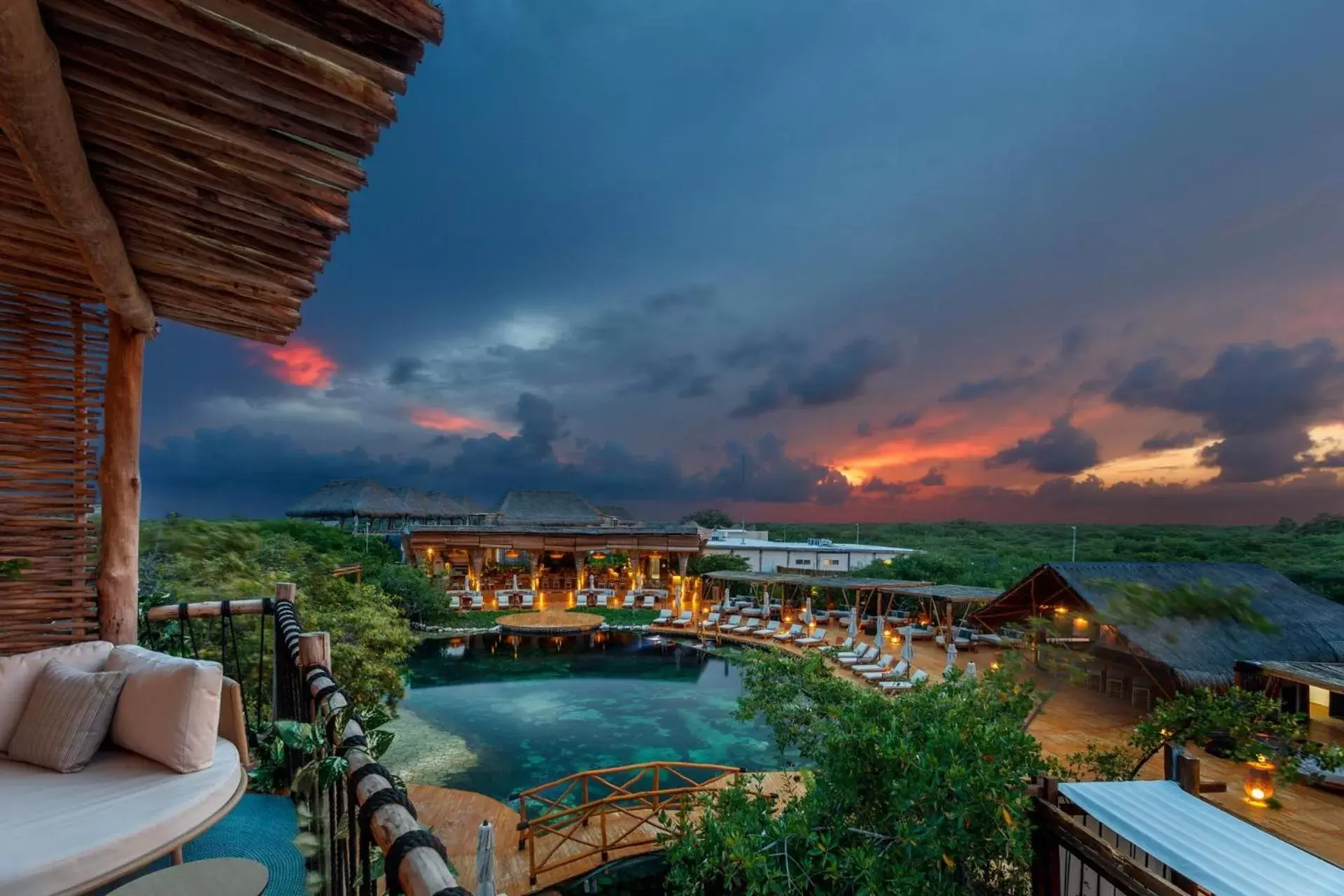 View (from property/room), Pool View in Hotel Shibari - Restaurant & Cenote Club