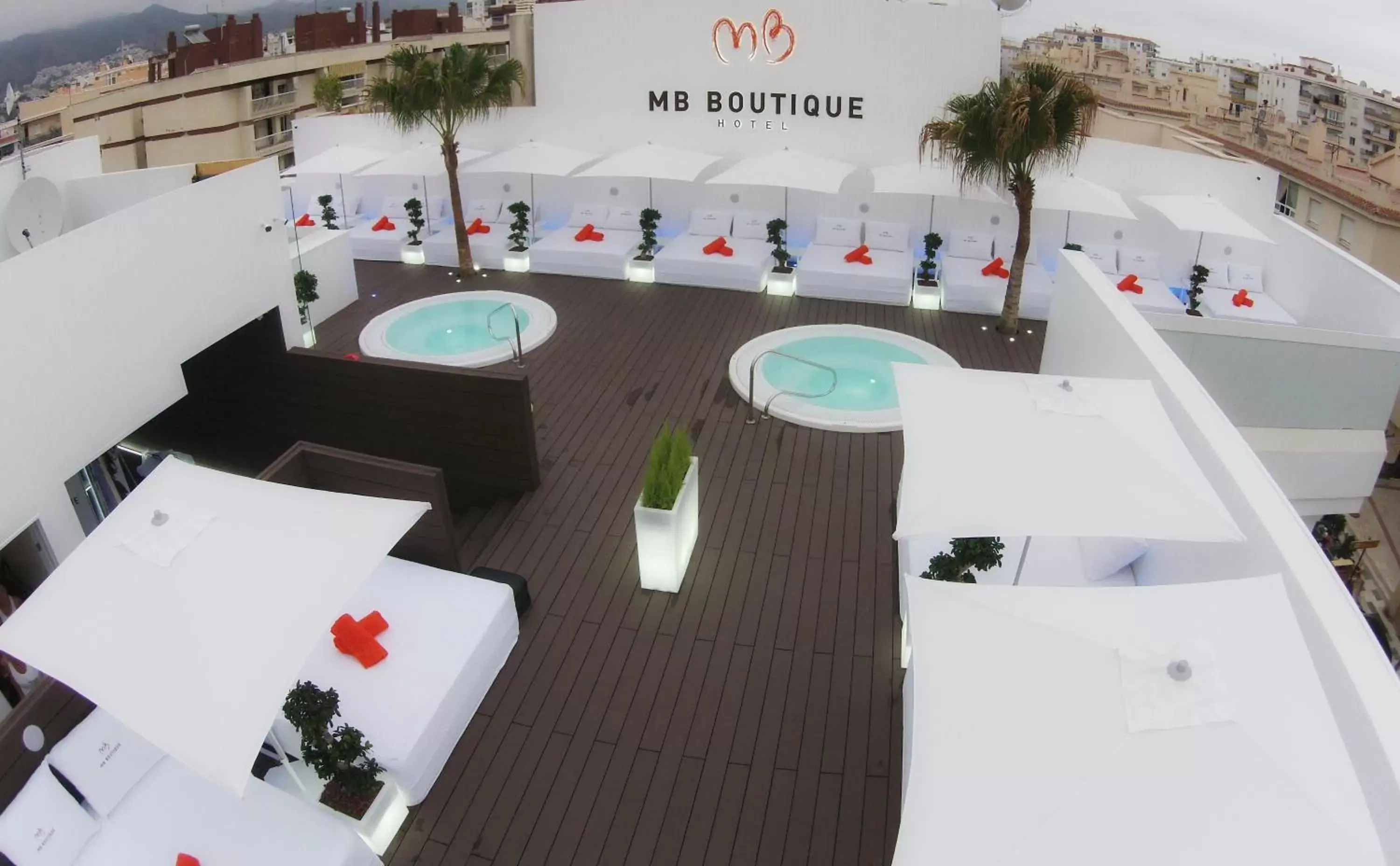Bird's eye view, Pool View in MB Boutique Hotel - Adults Recommended