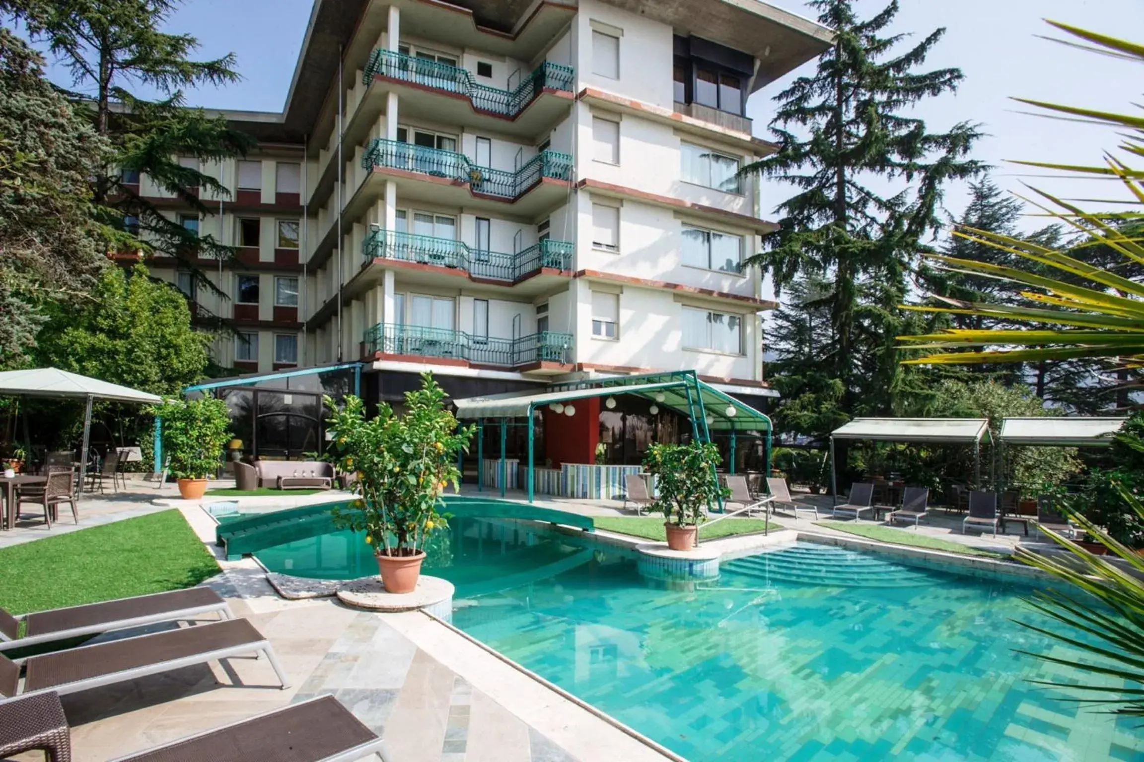 Property building, Swimming Pool in Grand Hotel Panoramic