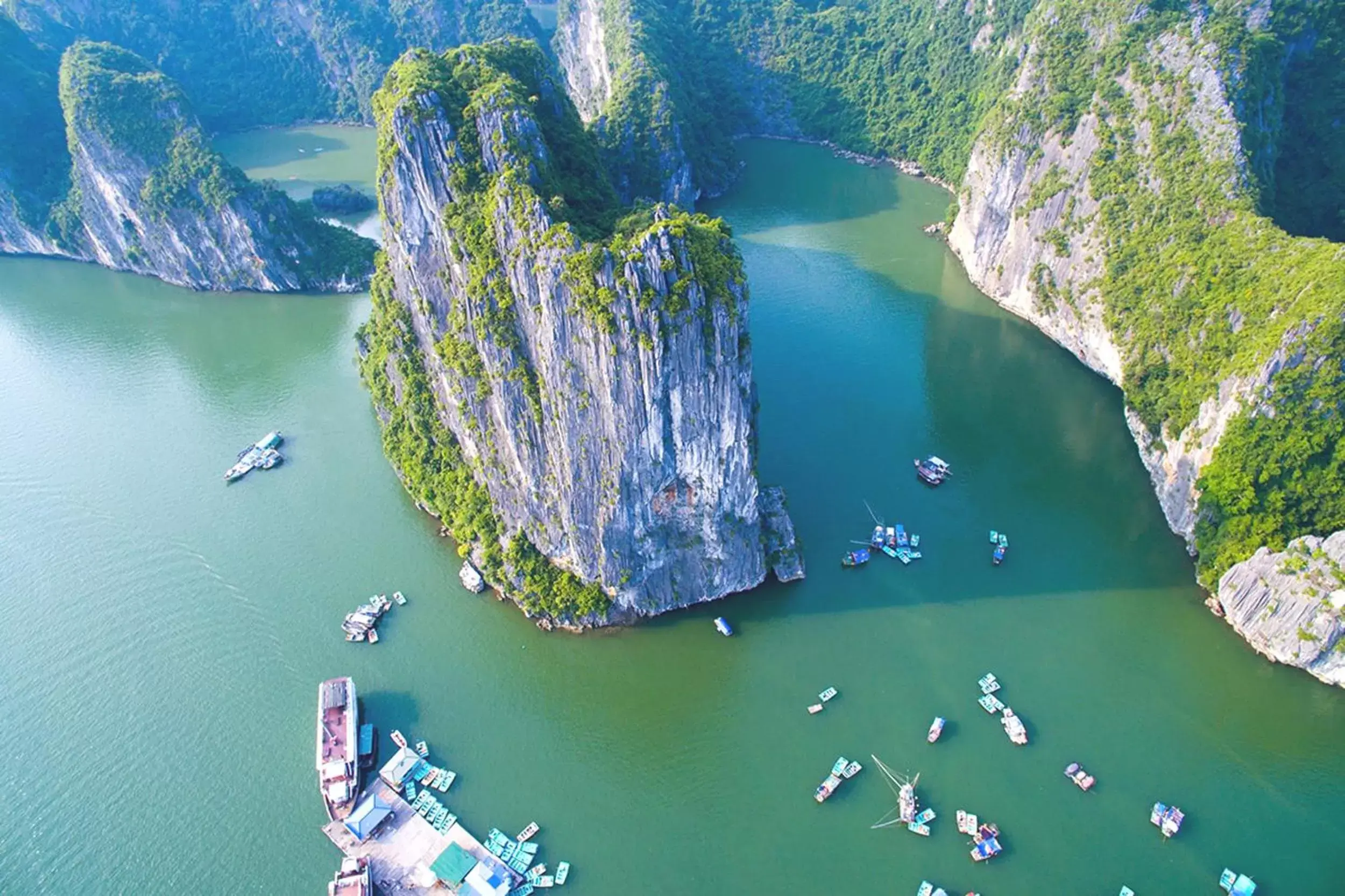 Mountain view in Alex Ha Long Hotel Mountain view in Alex Ha Long Hotel