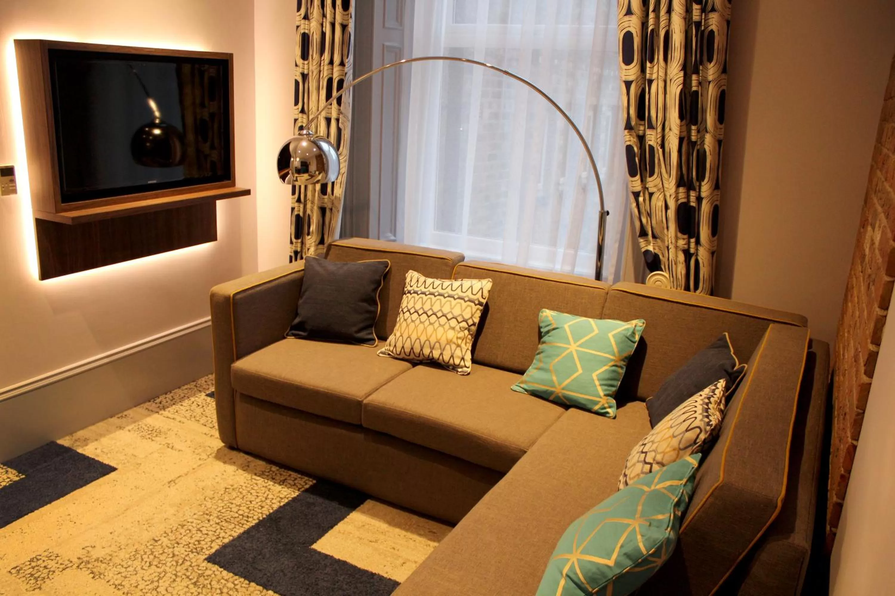 Seating area in 91 Aparthotel Jesmond Road