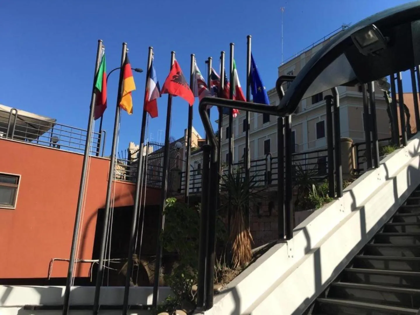 Property building in Hotel Virgilio