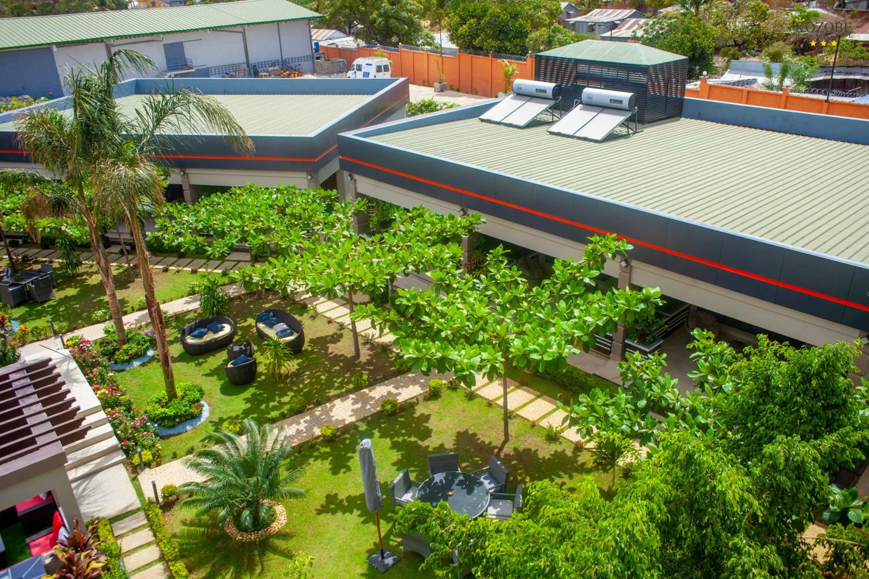 Garden in KOZOBE HÔTEL