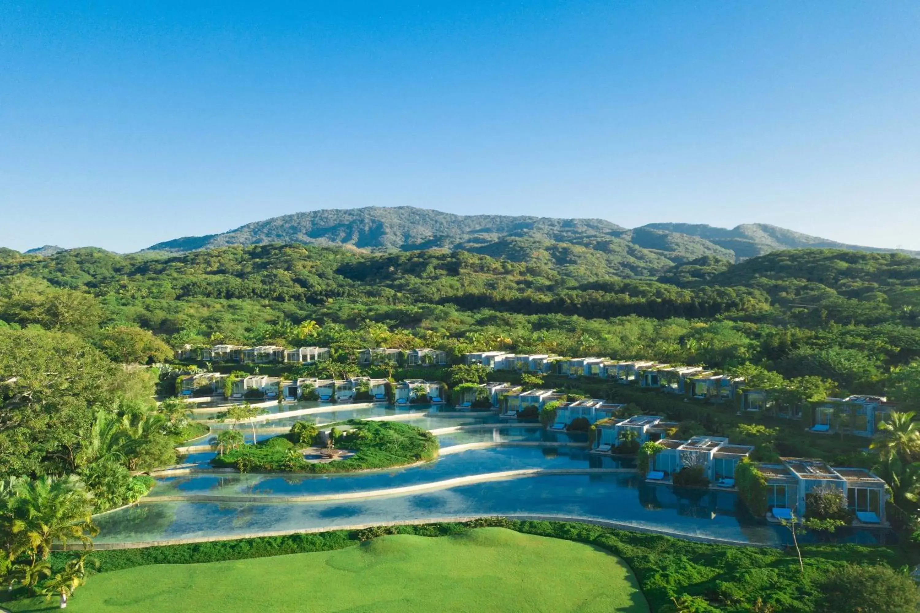 Property building, Bird's-eye View in W Punta de Mita