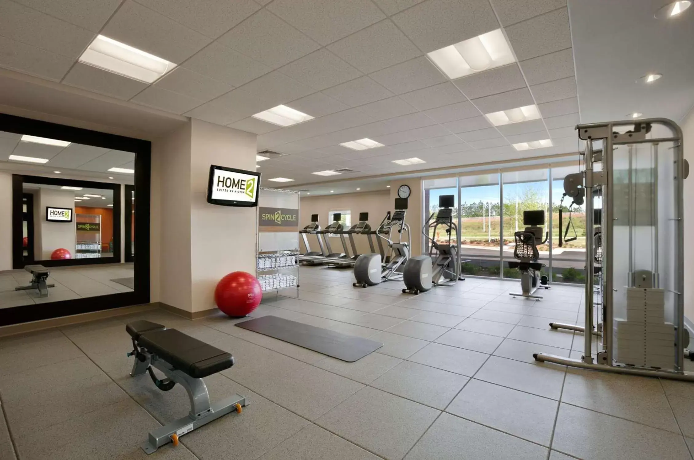 Fitness centre/facilities, Fitness Center/Facilities in Home2 Suites by Hilton Huntsville - Research Park Area