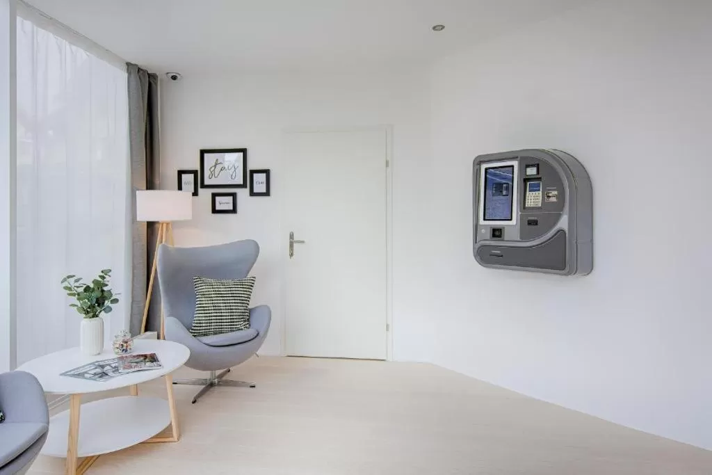 Lobby or reception in Motel by Maier Götzis- kontaktloser Check-in