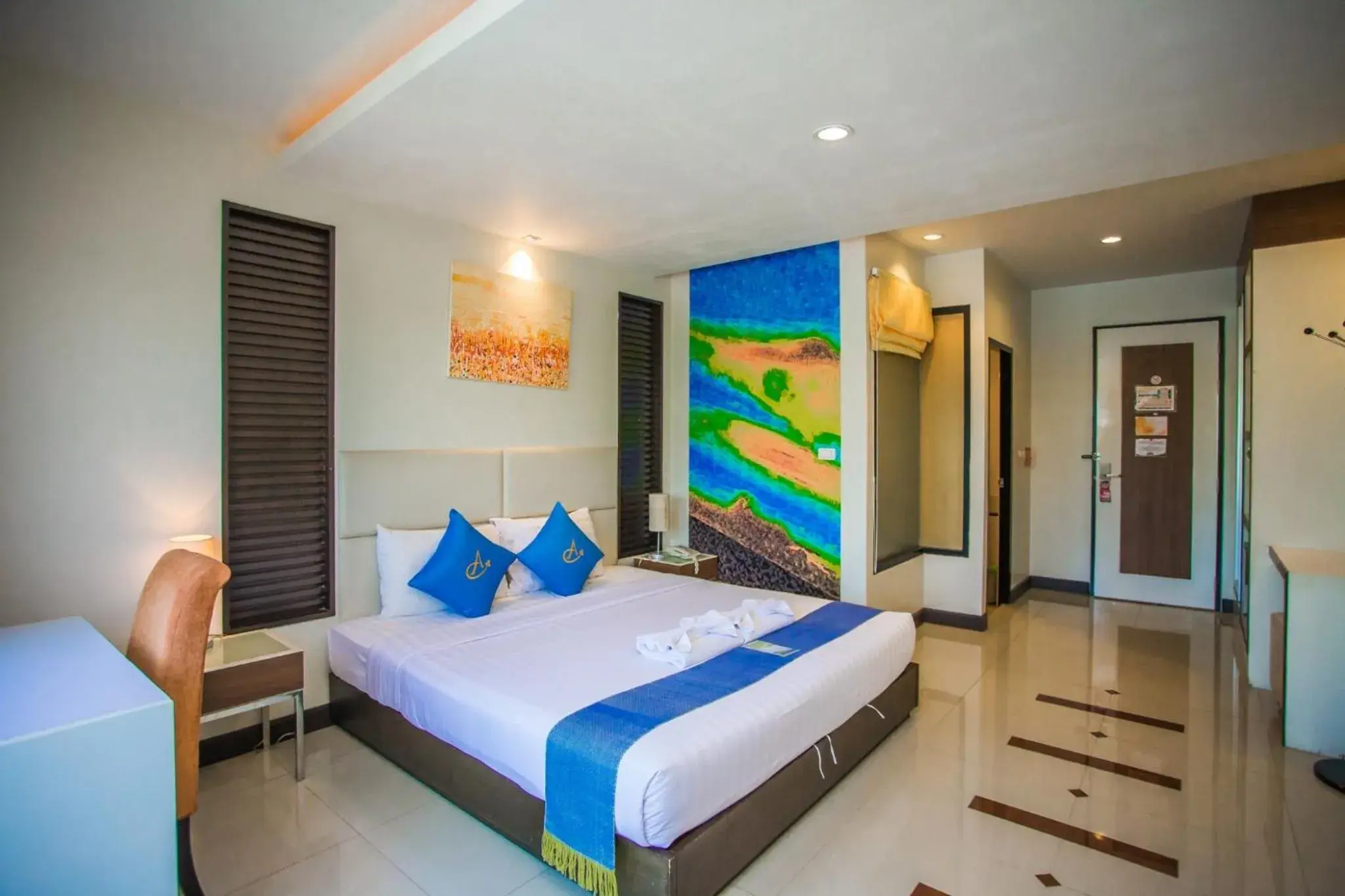 Bed in Ayara Grand Palace Hotel (SHA Extra Plus)