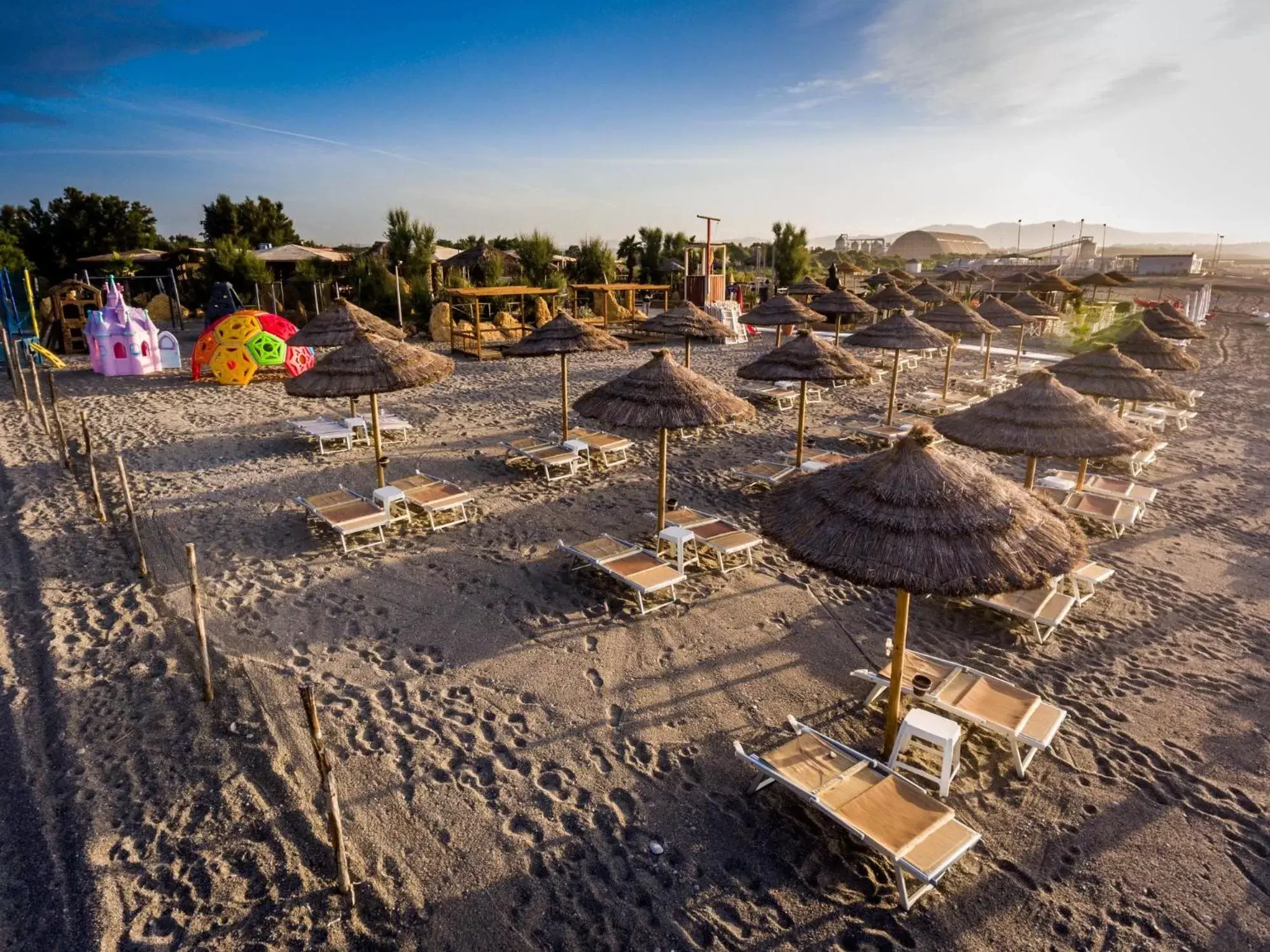 Beach, Bird's-eye View in Casa Mazzone