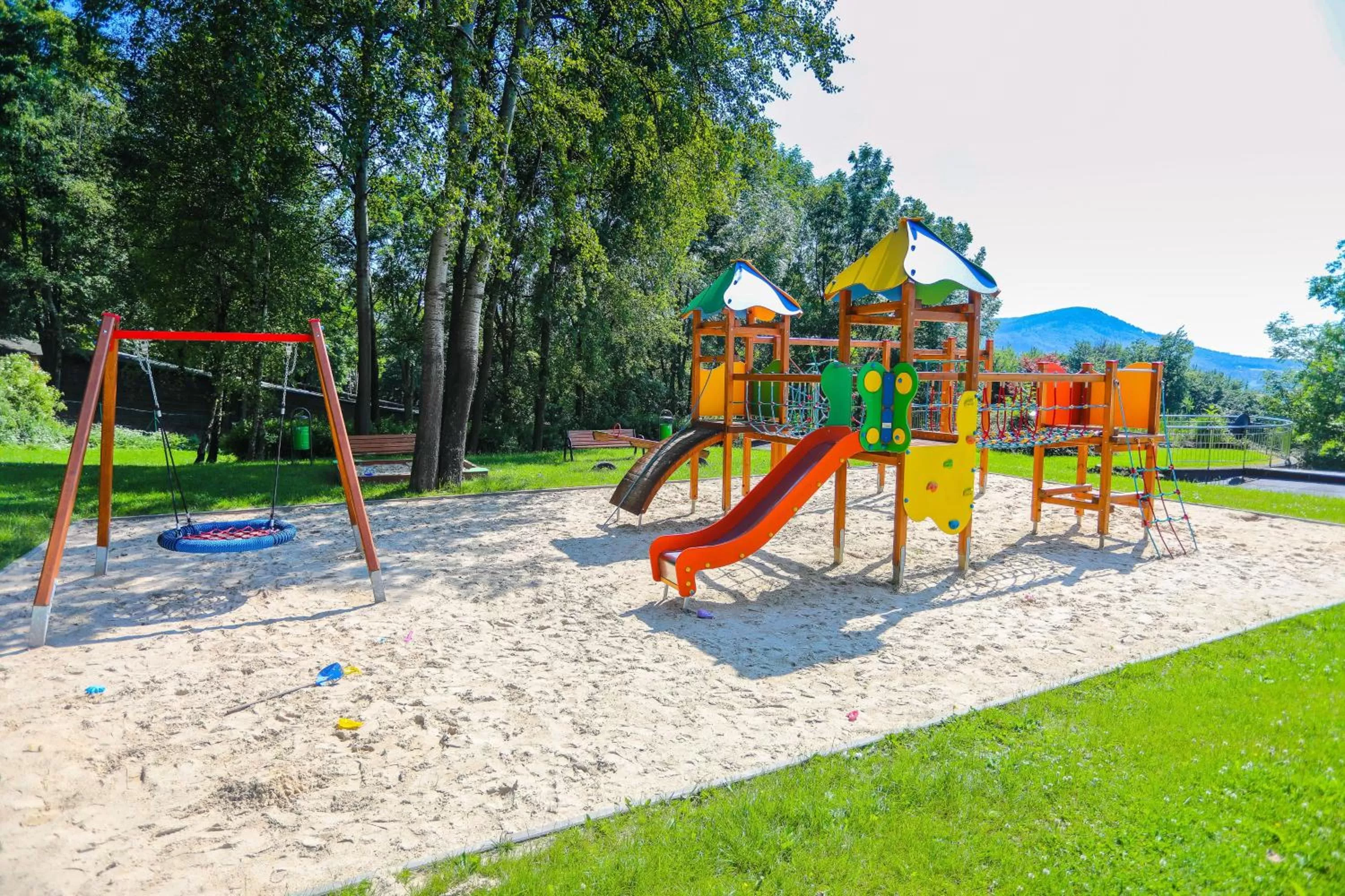 Children play ground in Hotel Belweder