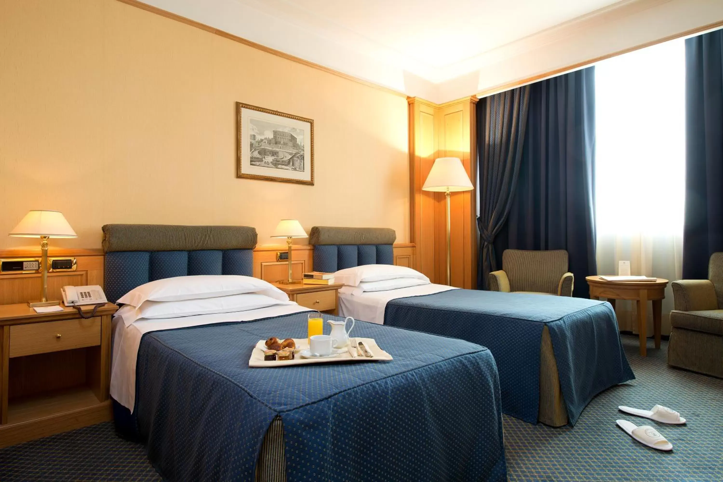 Bed in Grand Hotel Barone Di Sassj Bed in Grand Hotel Barone Di Sassj