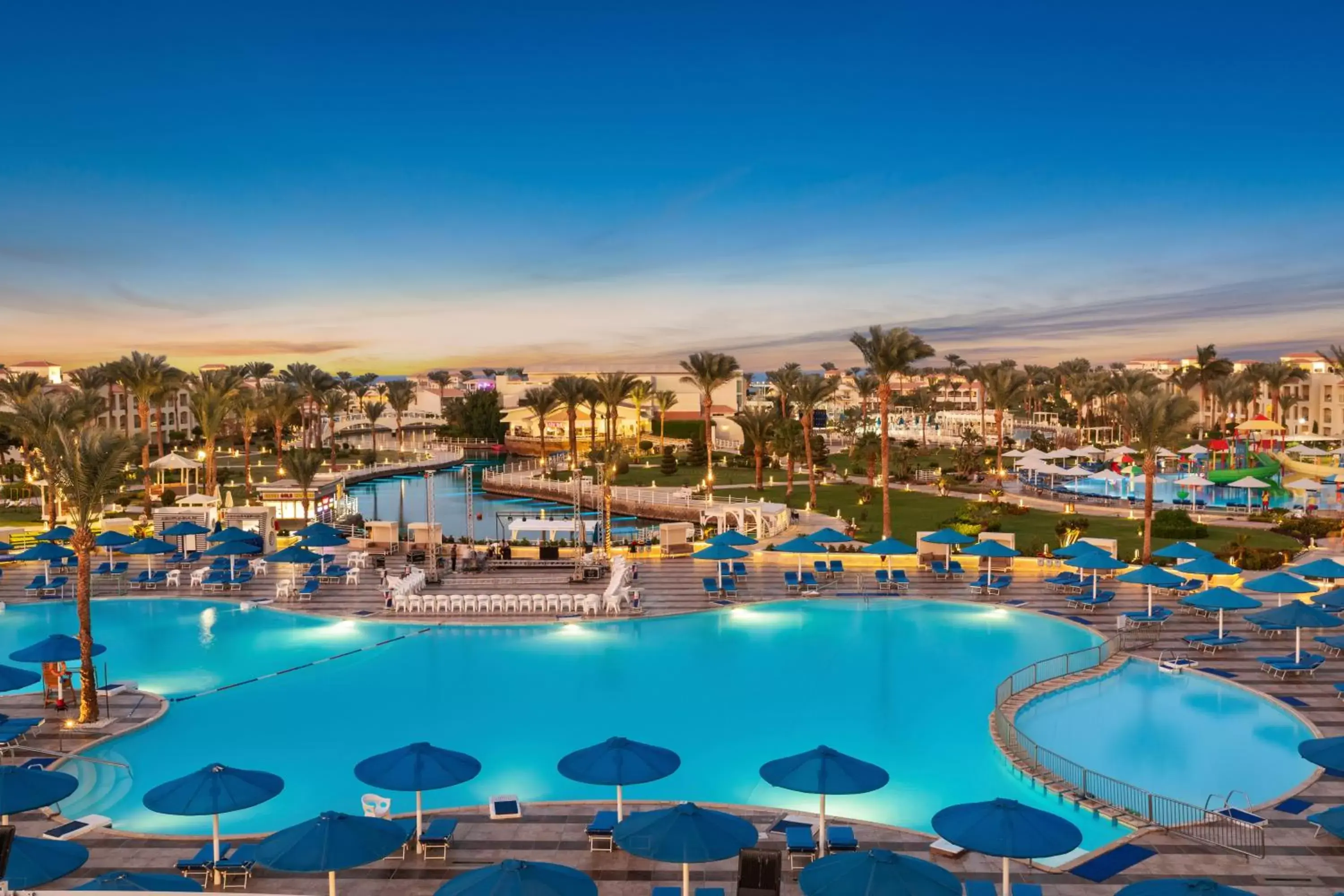 Swimming pool in Pickalbatros Dana Beach Resort - Aqua Park Swimming pool in Pickalbatros Dana Beach Resort - Aqua Park