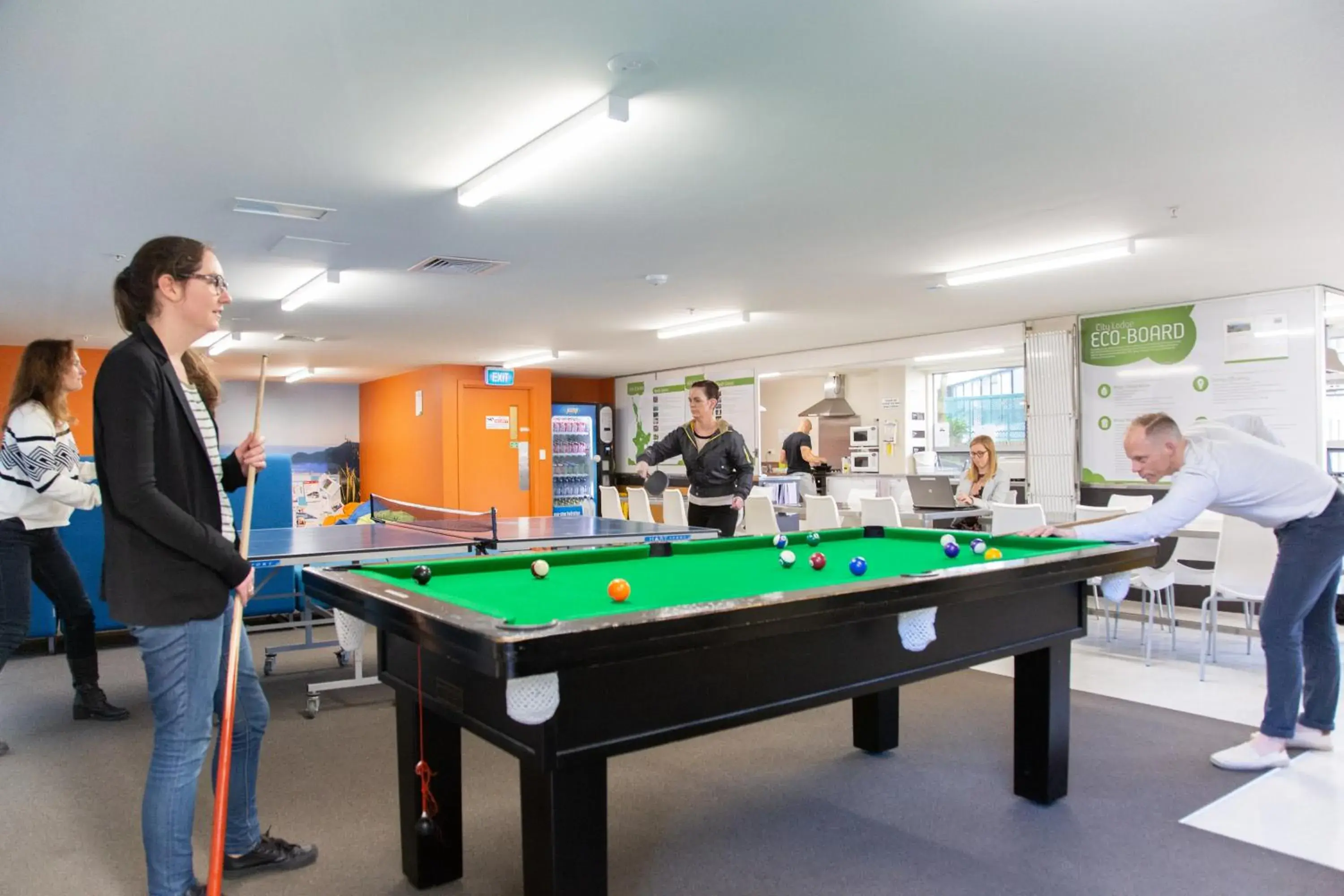 People, Billiards in City Lodge Accommodation