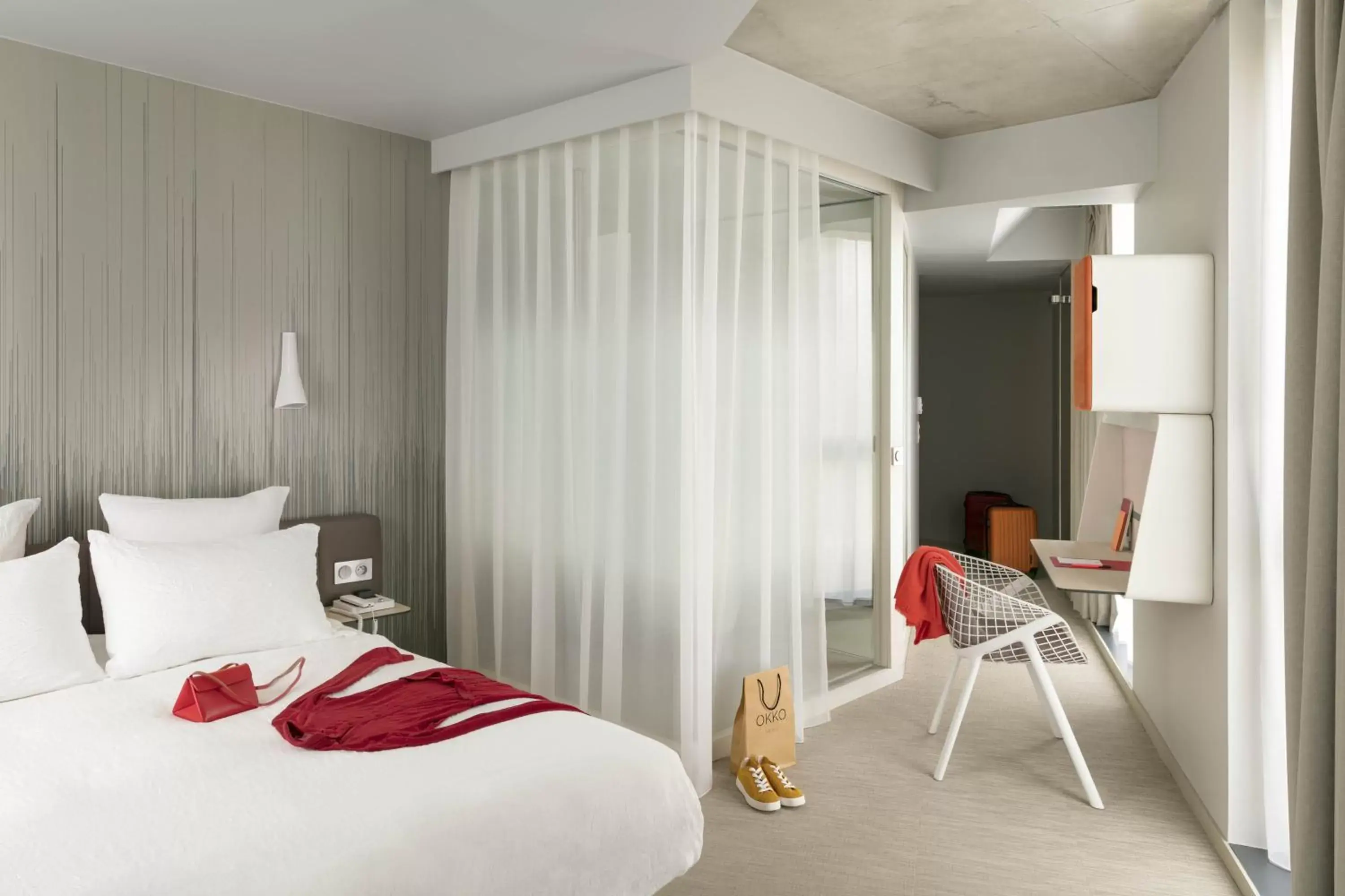Bedroom in Okko Hotels Paris Porte De Versailles