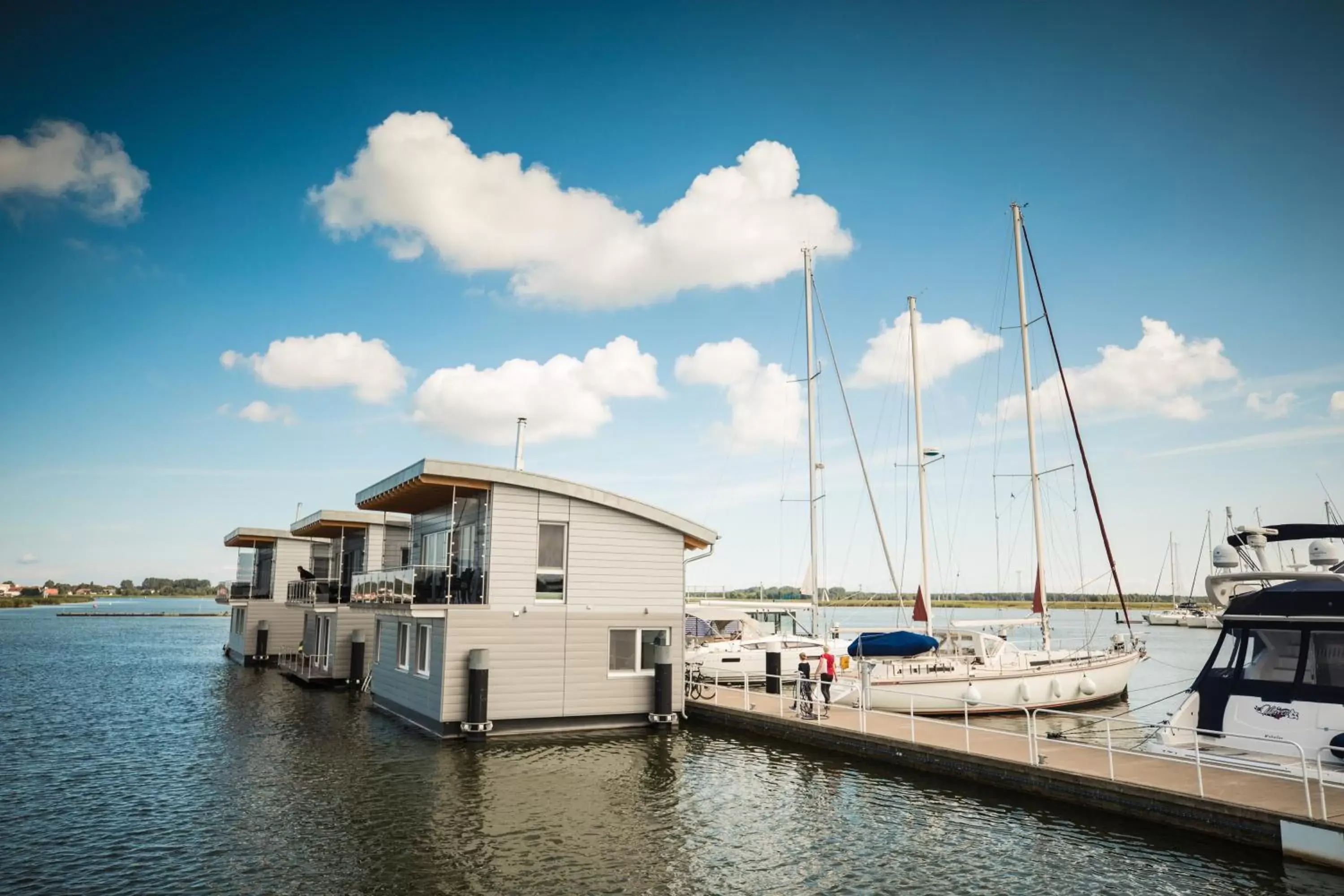 Property building in Schwimmende Häuser im BALTIC SEA RESORT