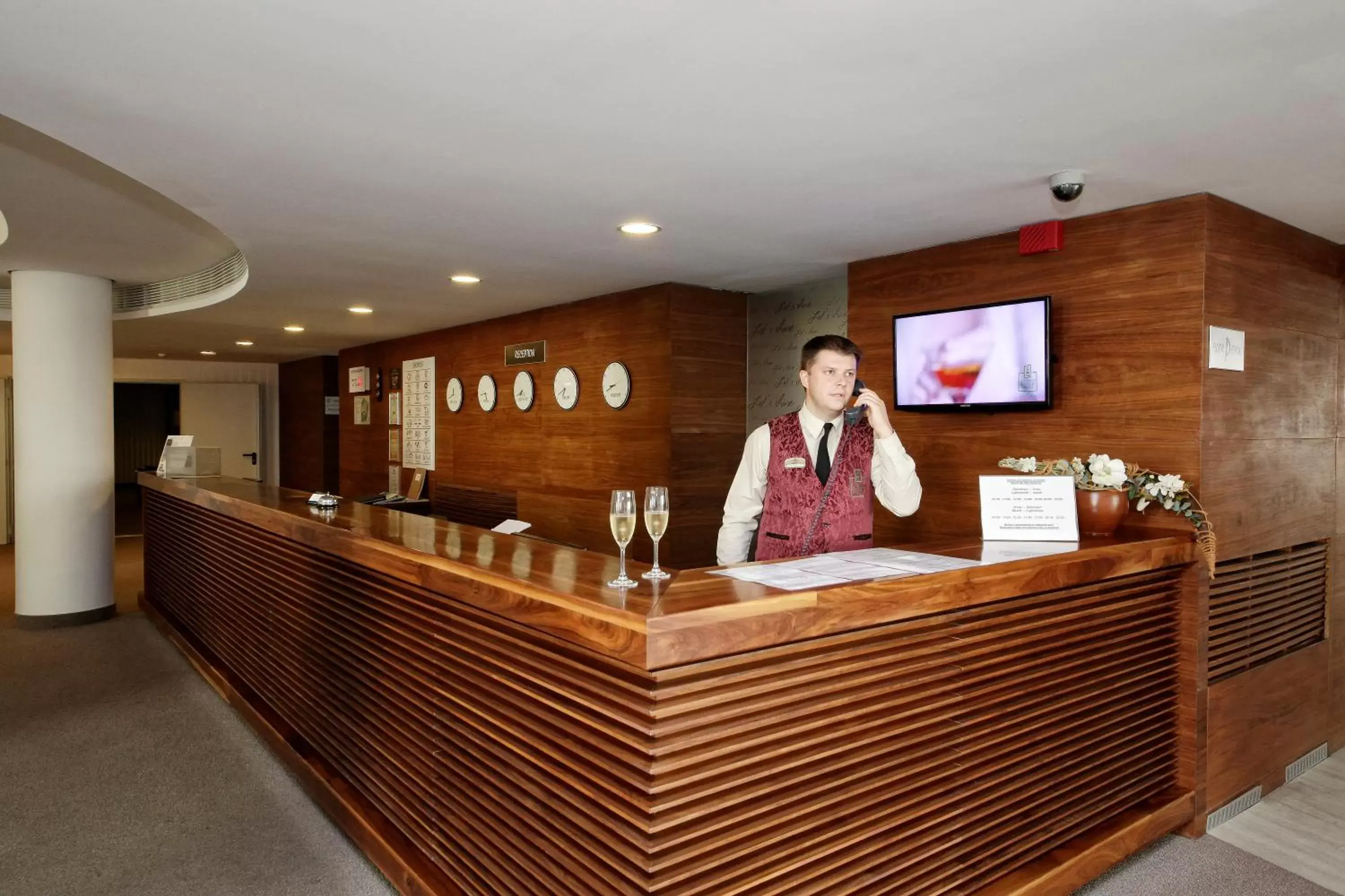 Staff, Lobby/Reception in Lighthouse Golf & Spa Hotel