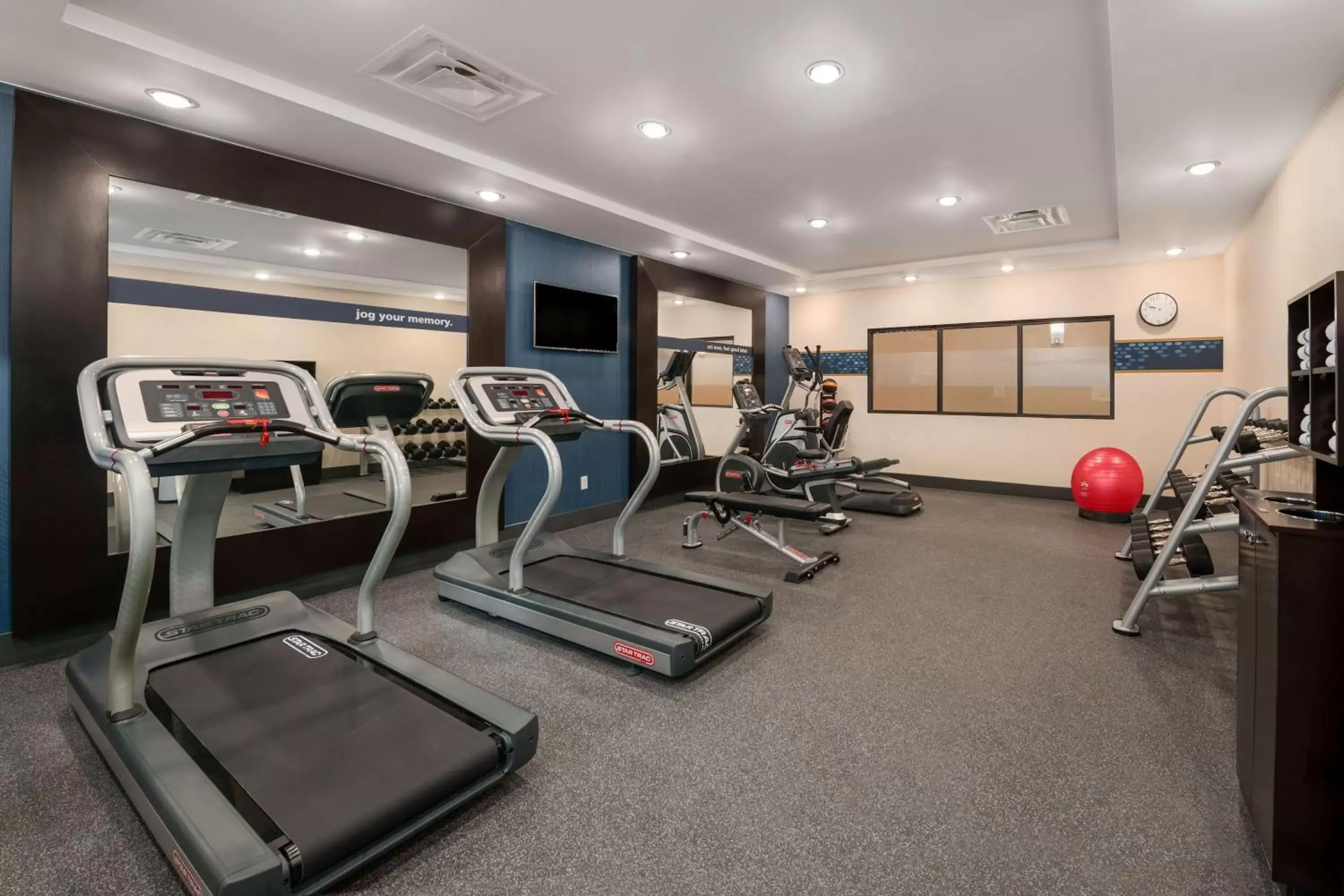 Fitness centre/facilities, Fitness Center/Facilities in Hampton Inn & Suites - Lavonia, GA