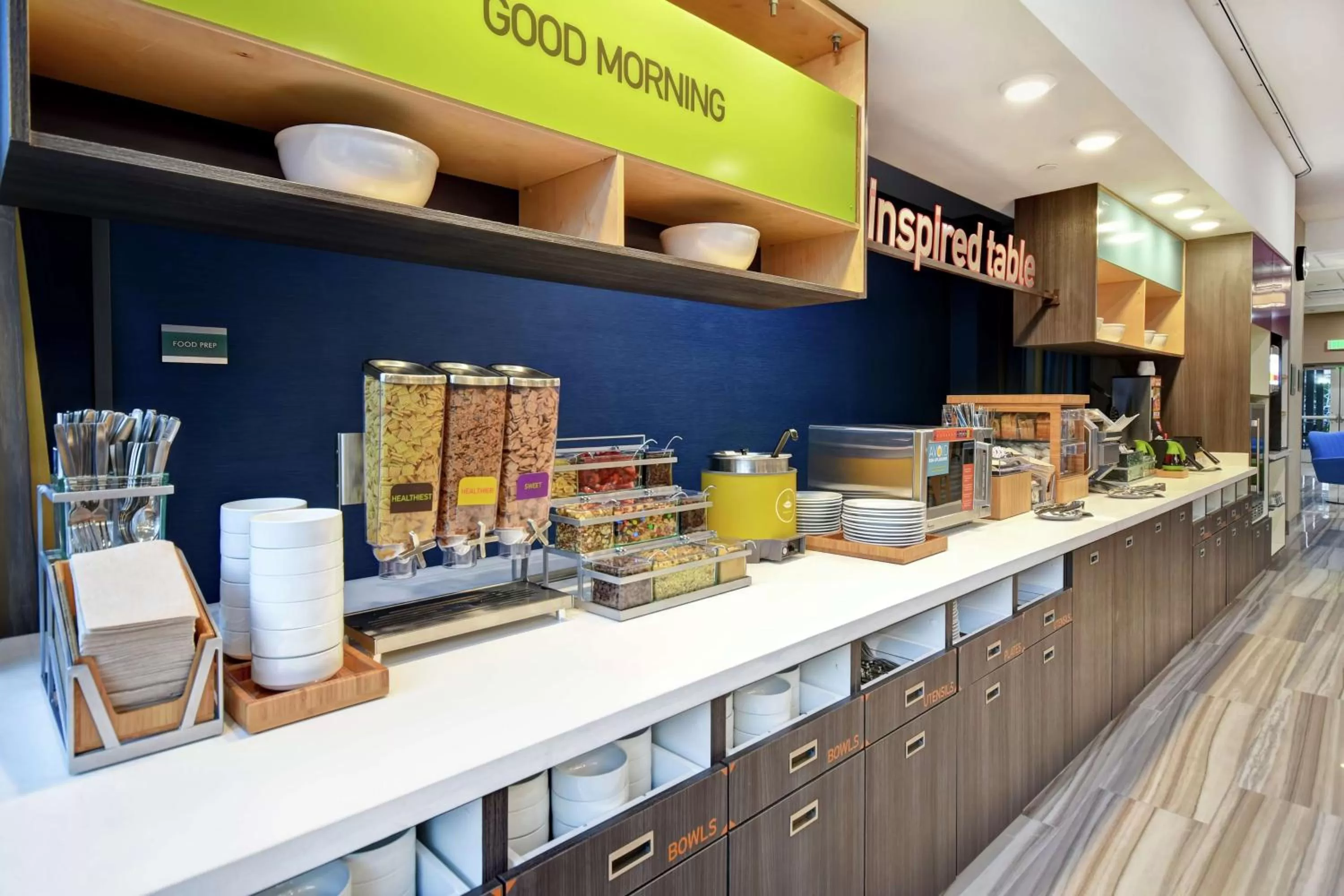 Breakfast in Home2 Suites By Hilton San Francisco Airport North