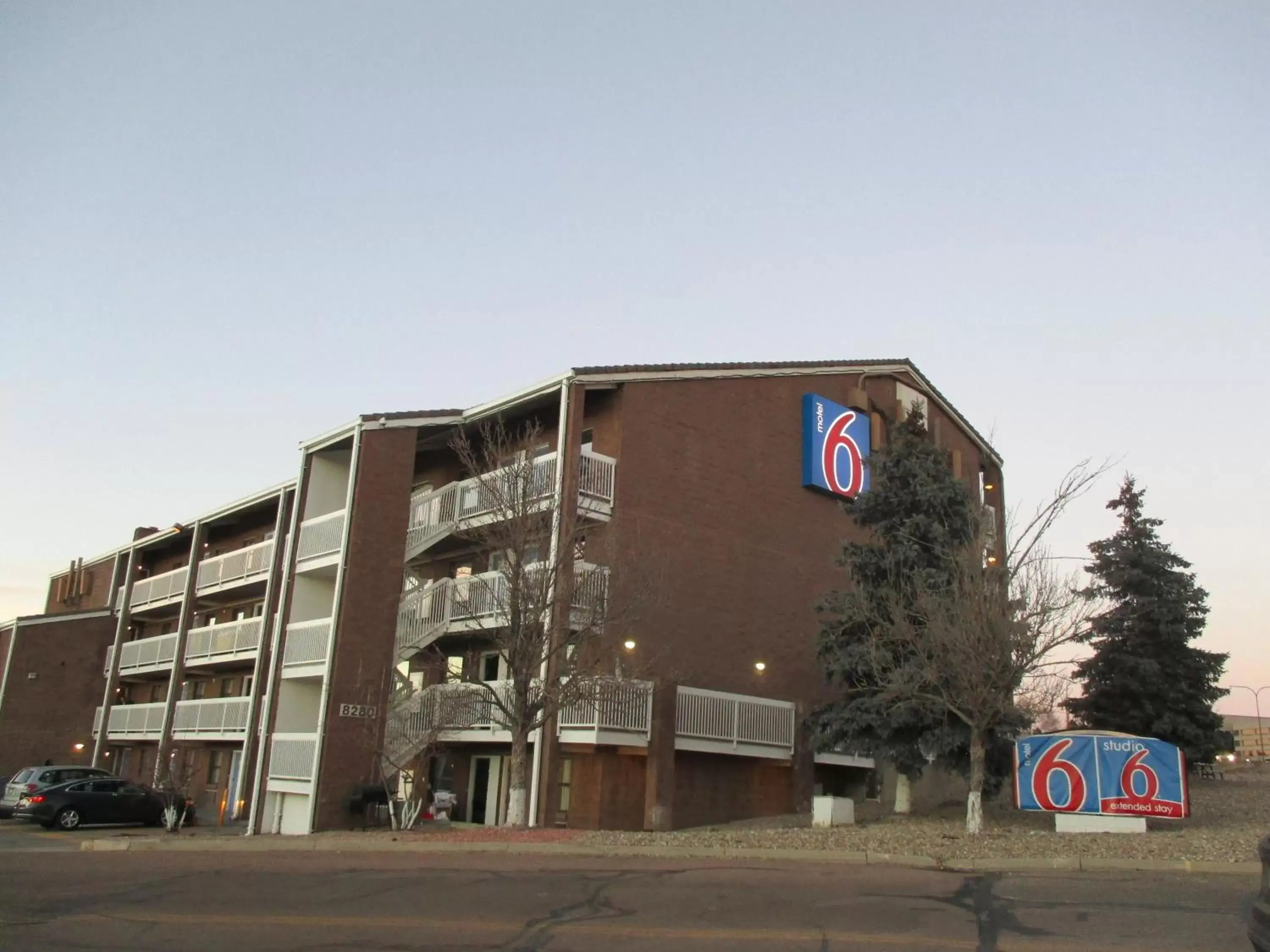 Property logo or sign, Property Building in Studio 6 Colorado Springs, Colorado - Air Force Academy