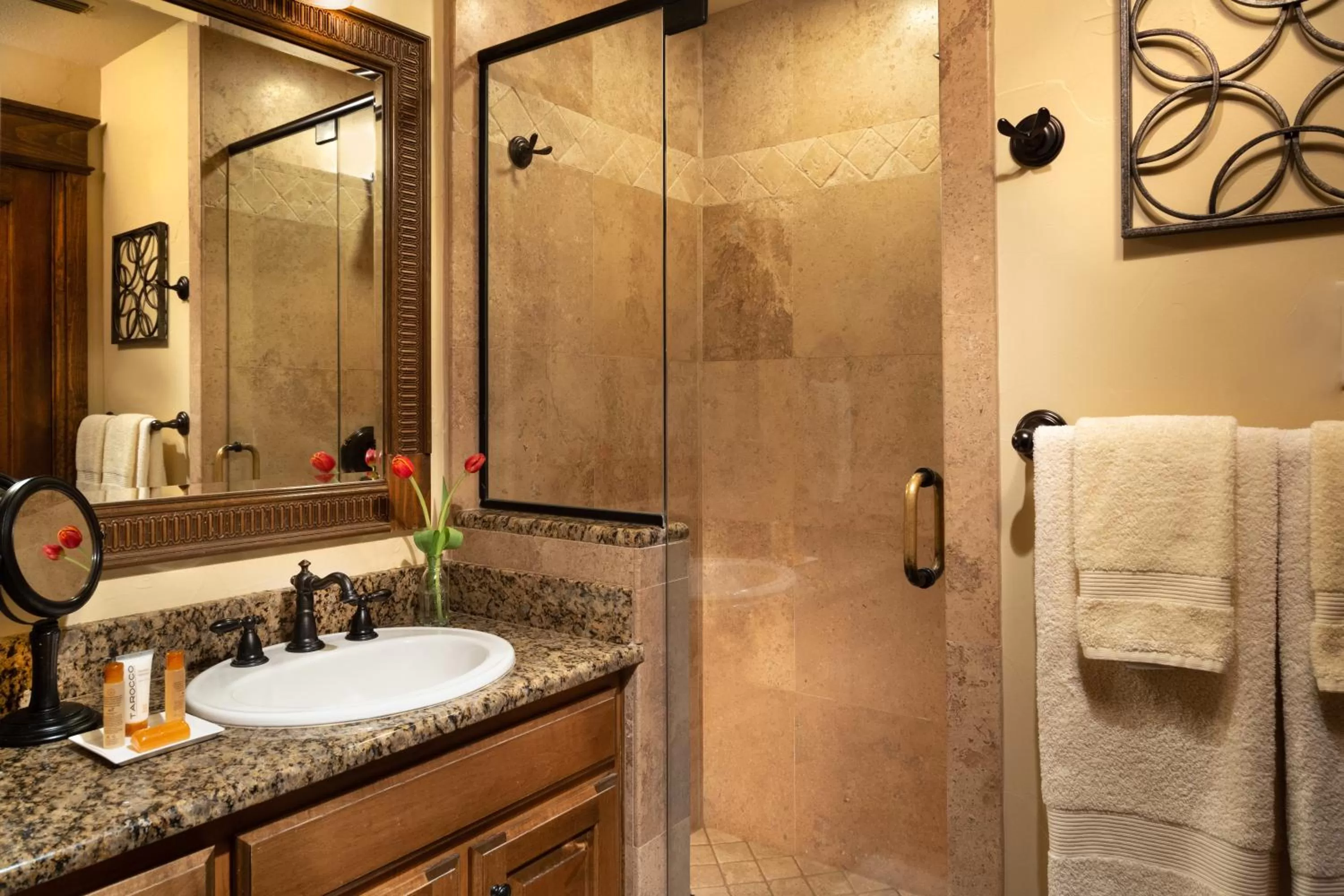 Bathroom in Inn on Lake Granbury a Boutique Hotel