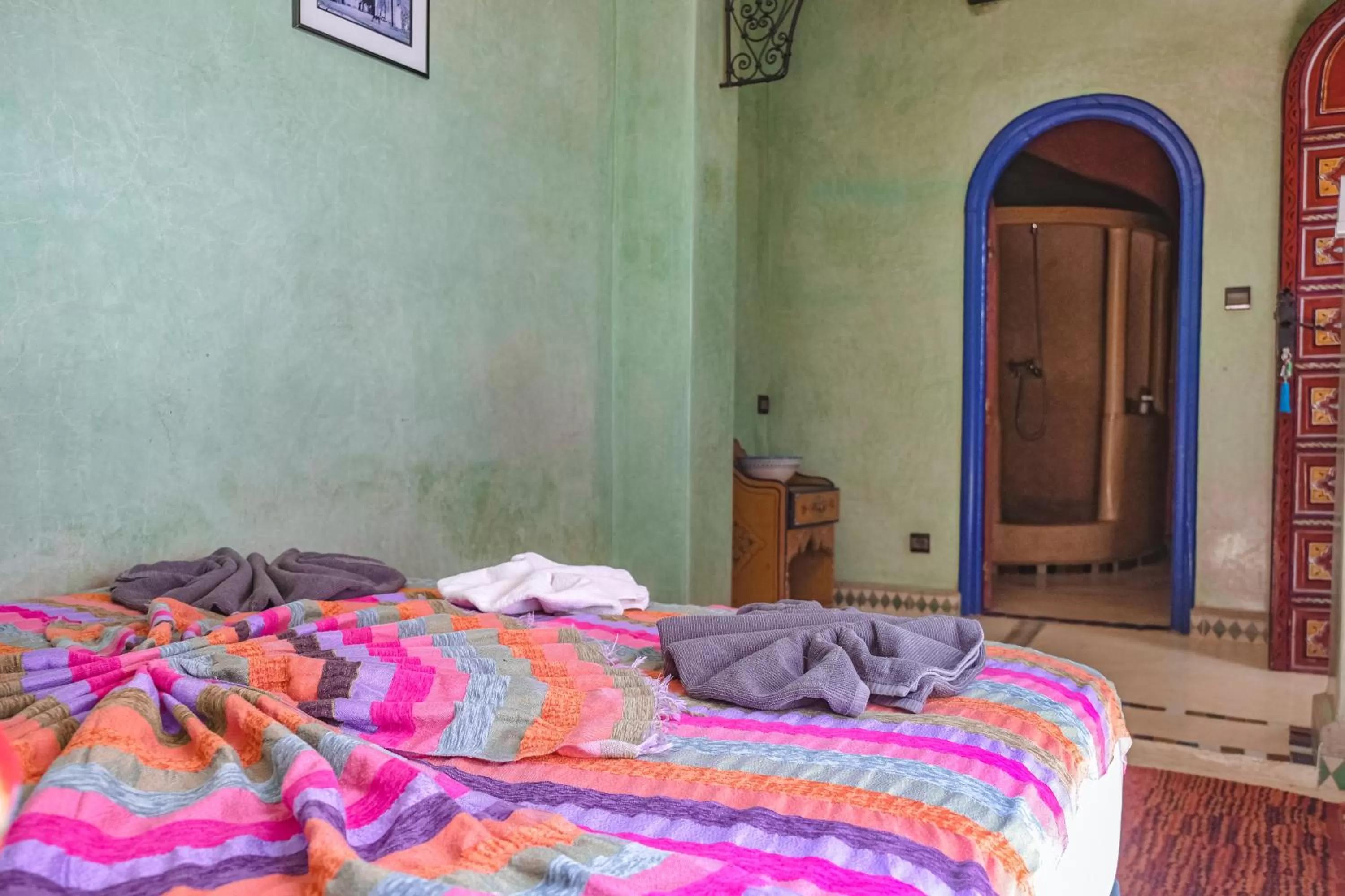 Bed in Héritage Lalla Aicha Hotel & Spa