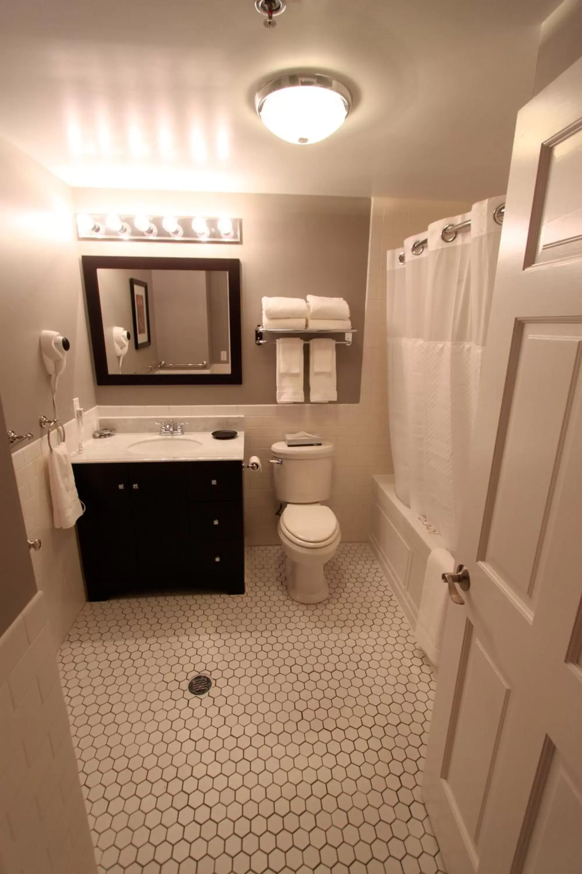 Bathroom in Lodging at the Gaffer Inn