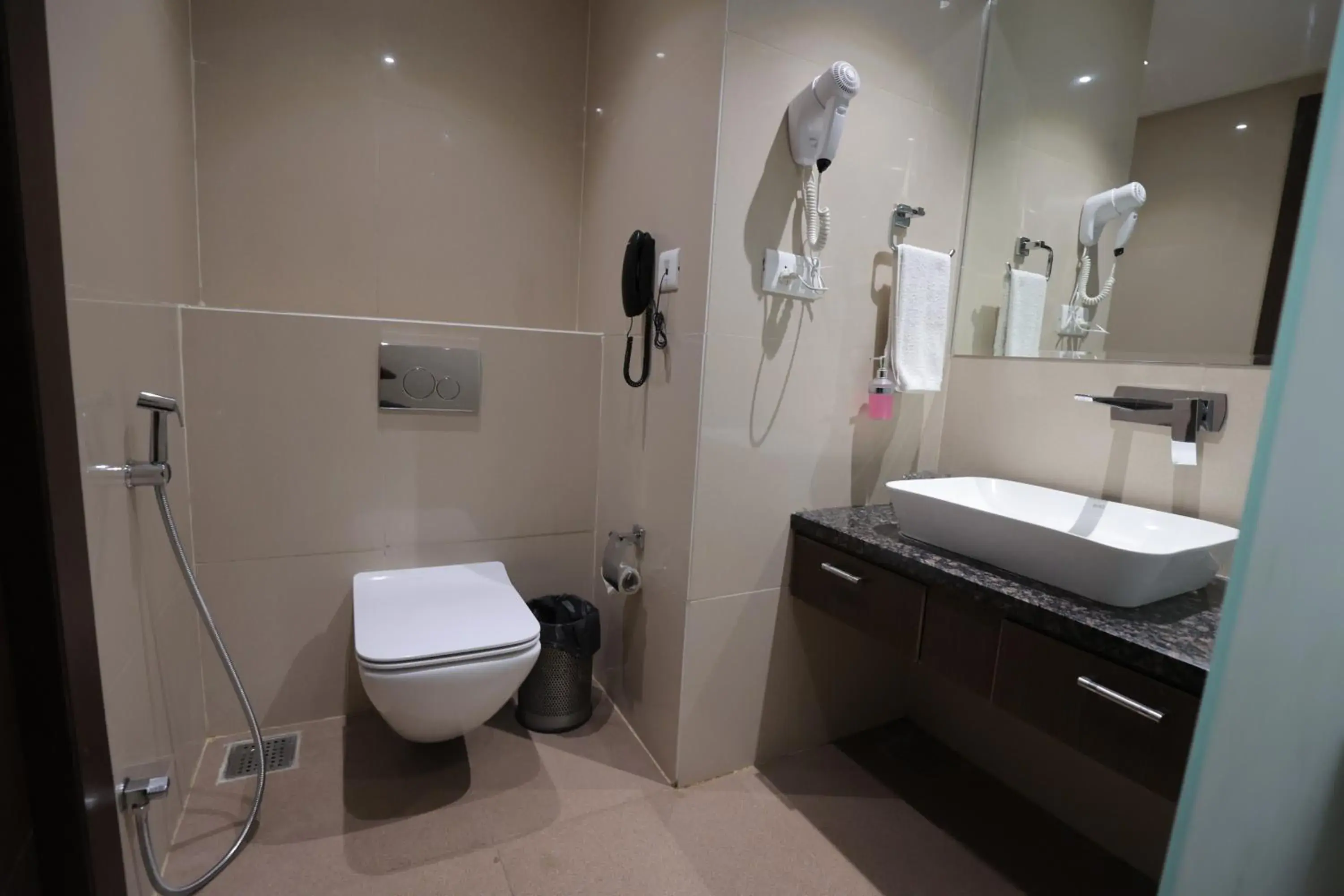 Bathroom in Clarion Inn Indore
