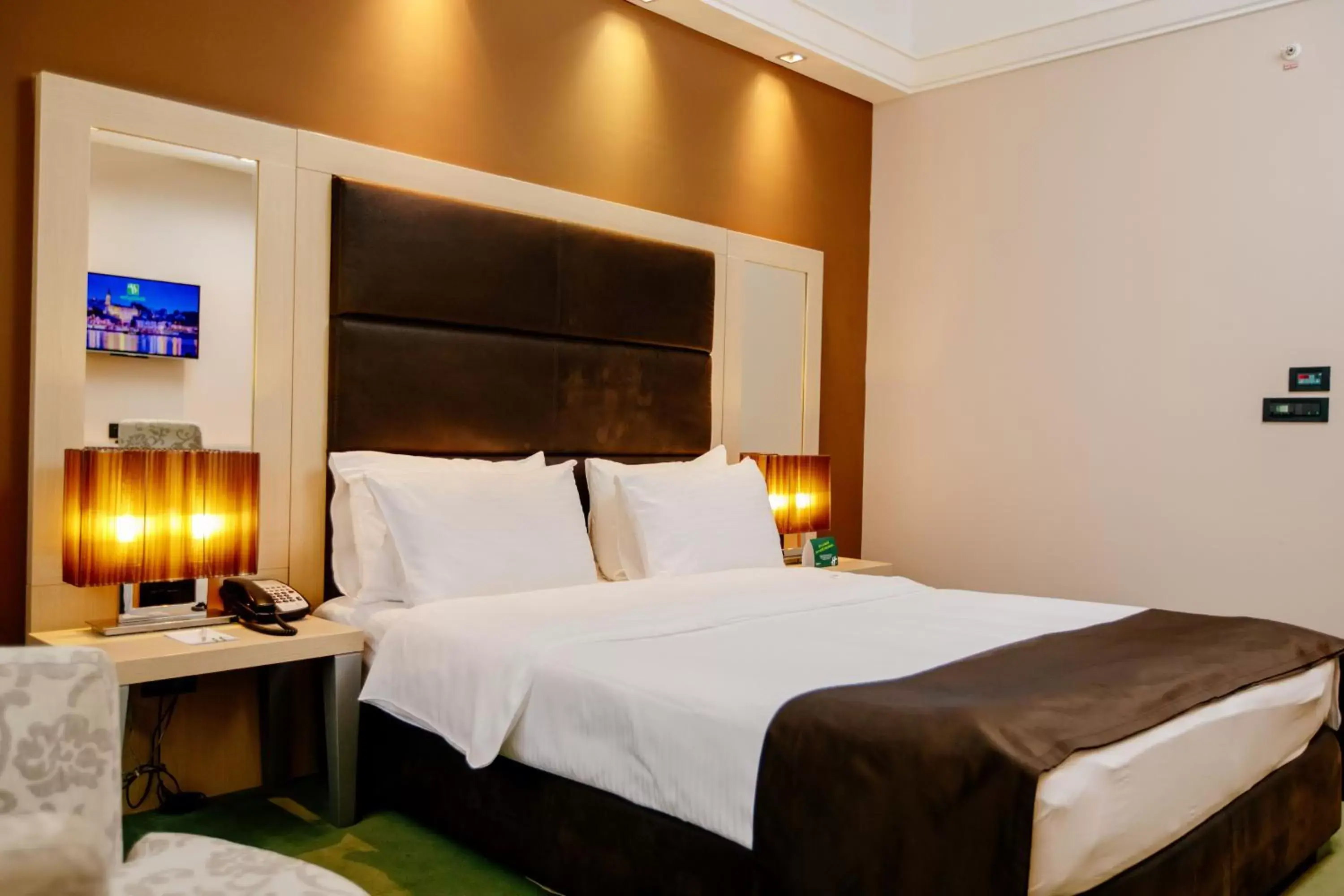 Photo of the whole room, Bed in Holiday Inn Belgrade, an IHG Hotel