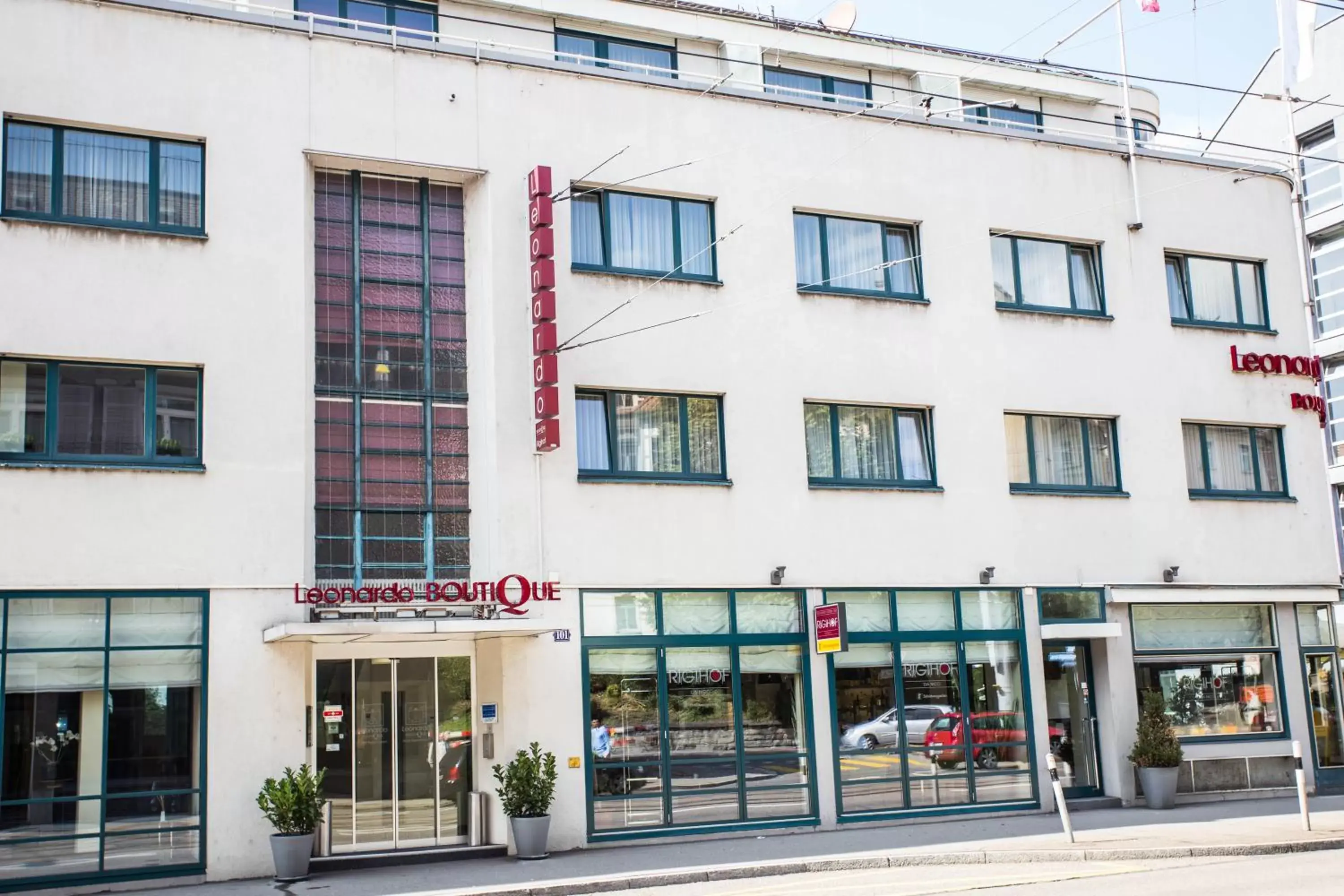 Facade/entrance, Property Building in Leonardo Boutique Hotel Rigihof Zurich