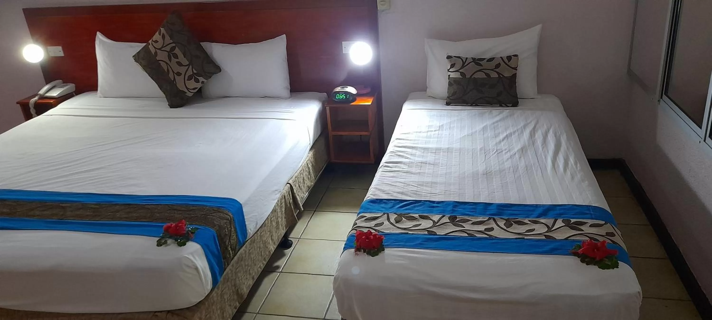 Bed in Anchorage Beach Resort