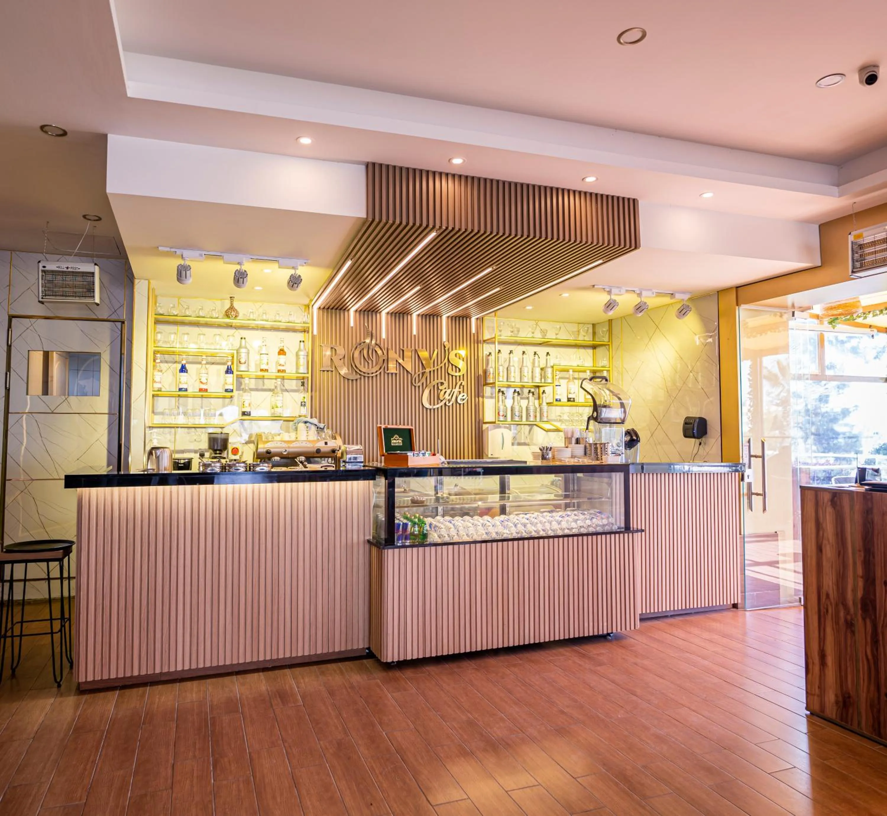 Kitchen or kitchenette in Olive Tree Amman