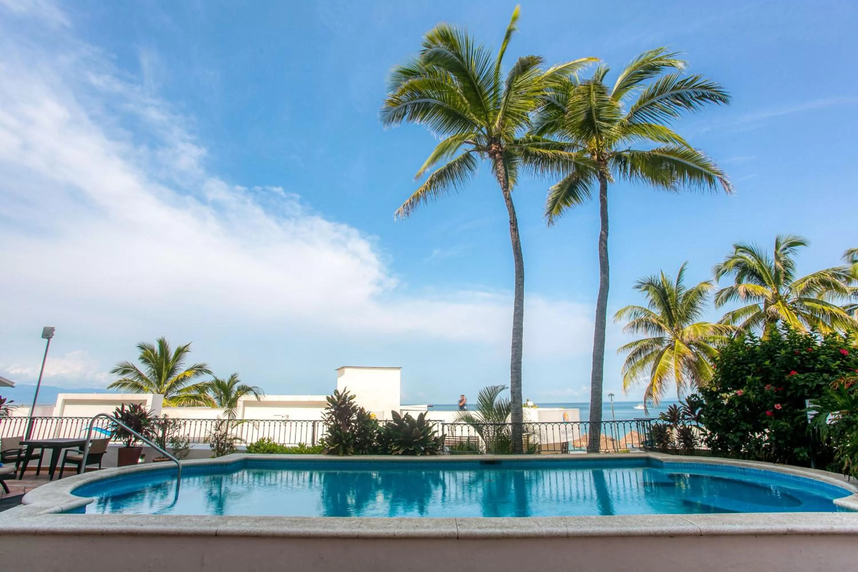 Swimming pool in One Beach Street Puerto Vallarta