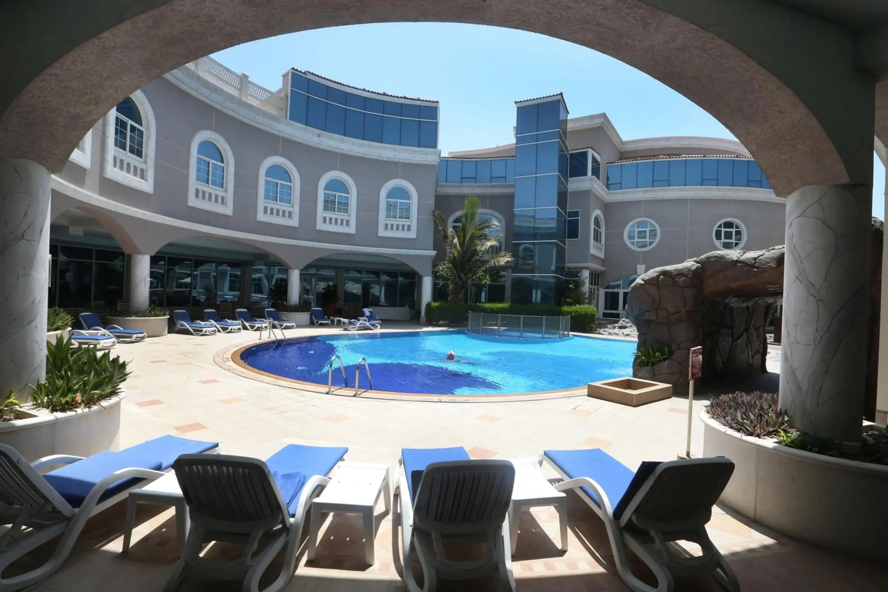 Swimming pool, Property Building in Sharjah Premiere Hotel & Resort