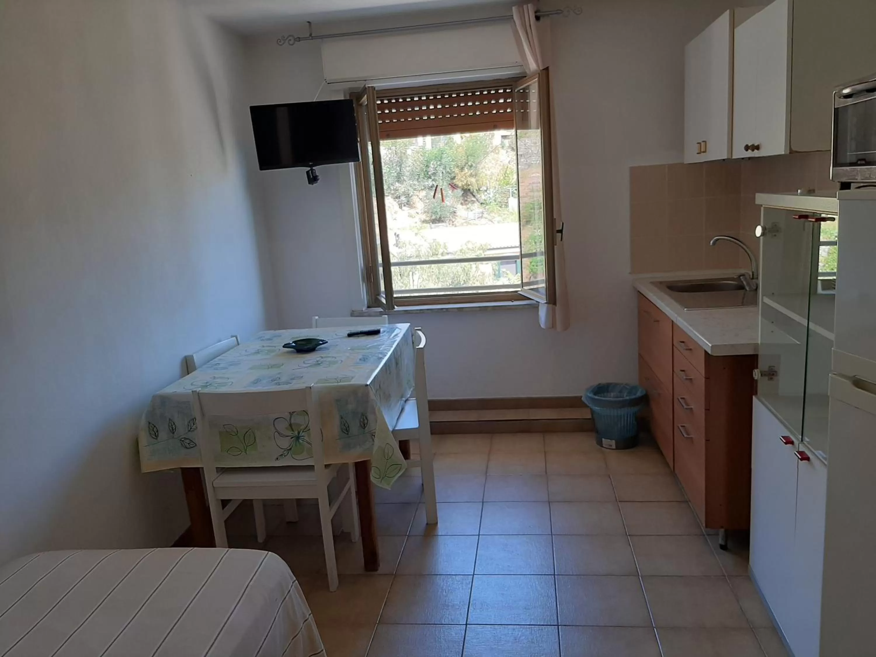 Kitchen or kitchenette in Hotel Conca d'Oro