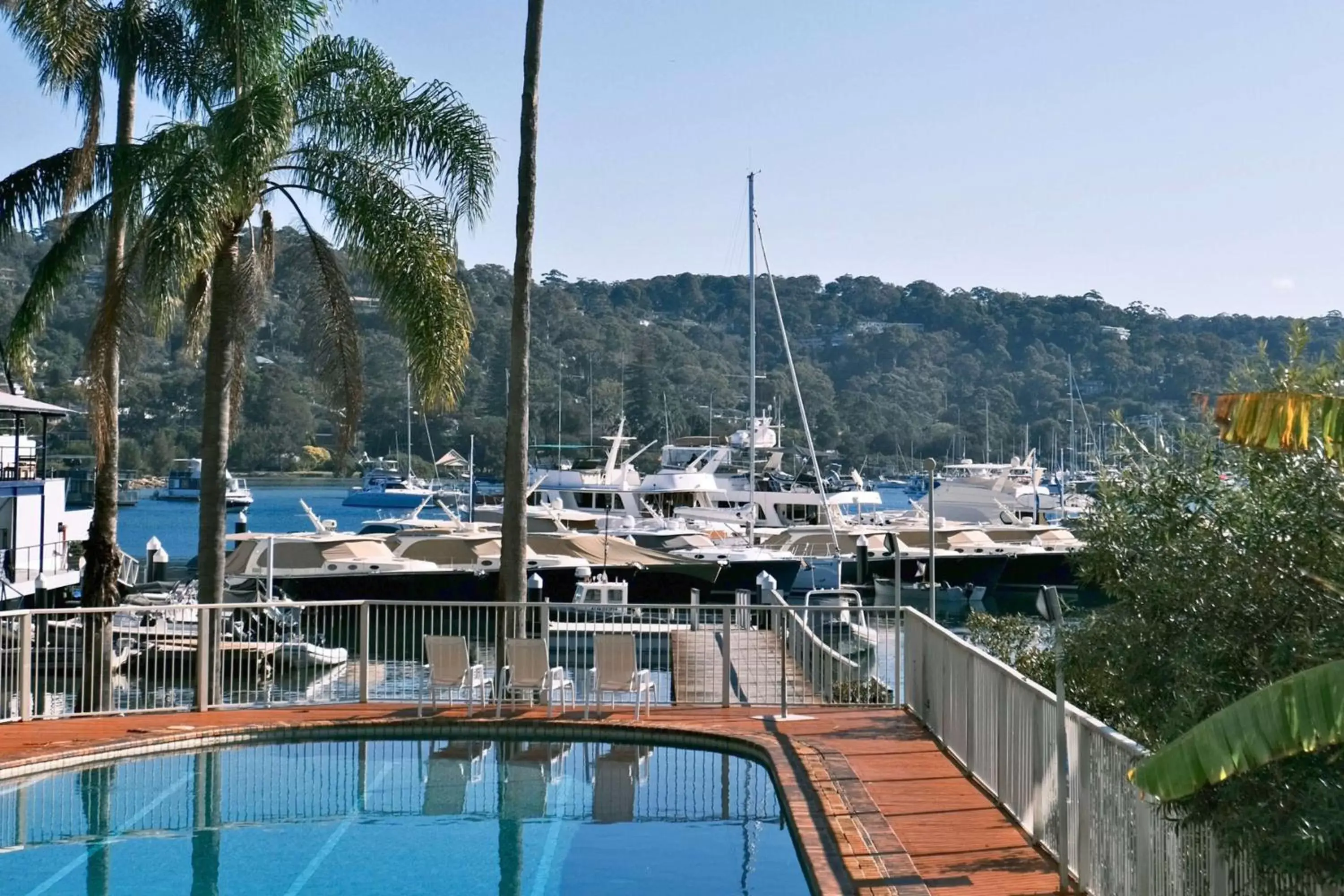 Pool View in Metro Mirage Hotel Newport