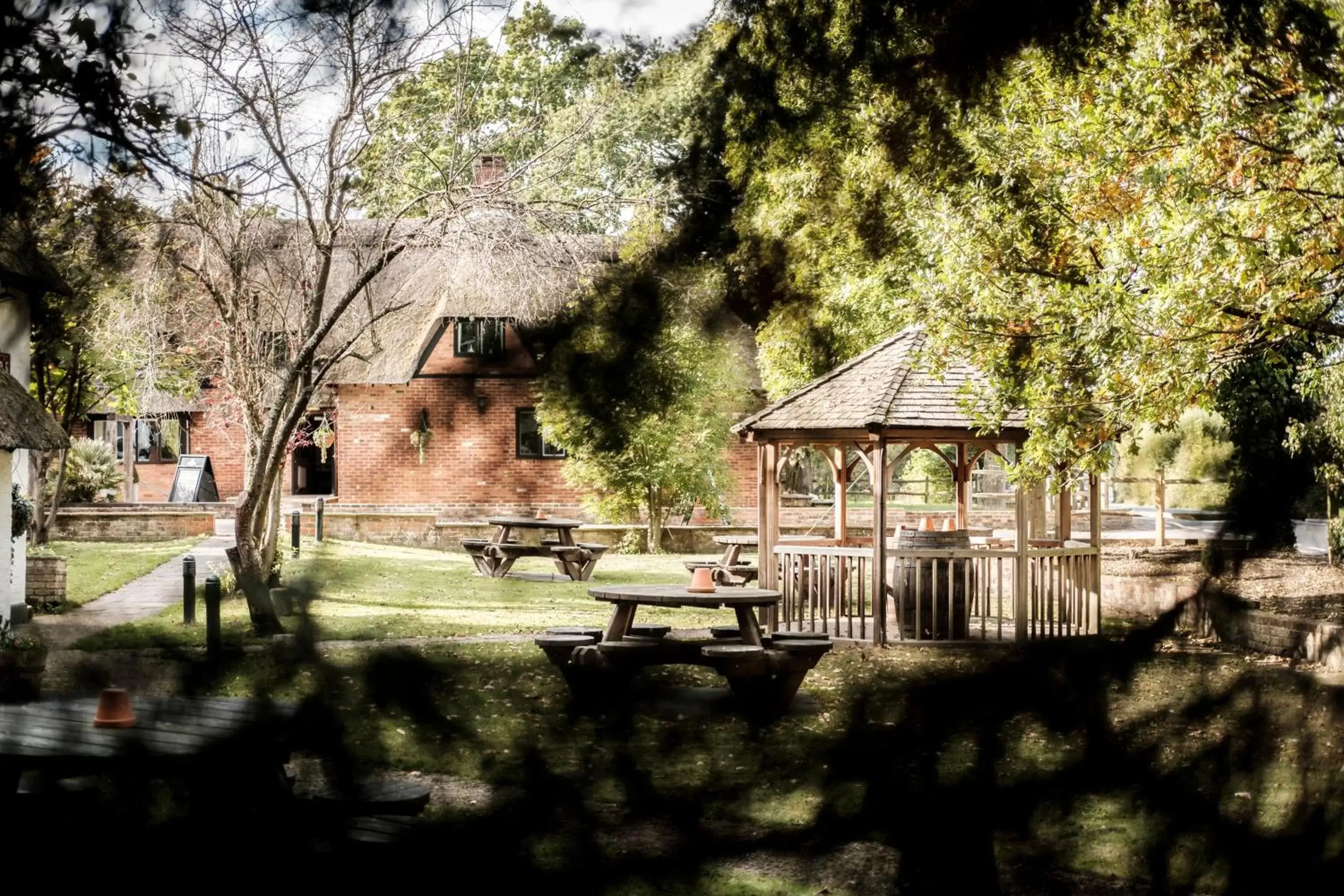 Garden in The Pilgrim Inn