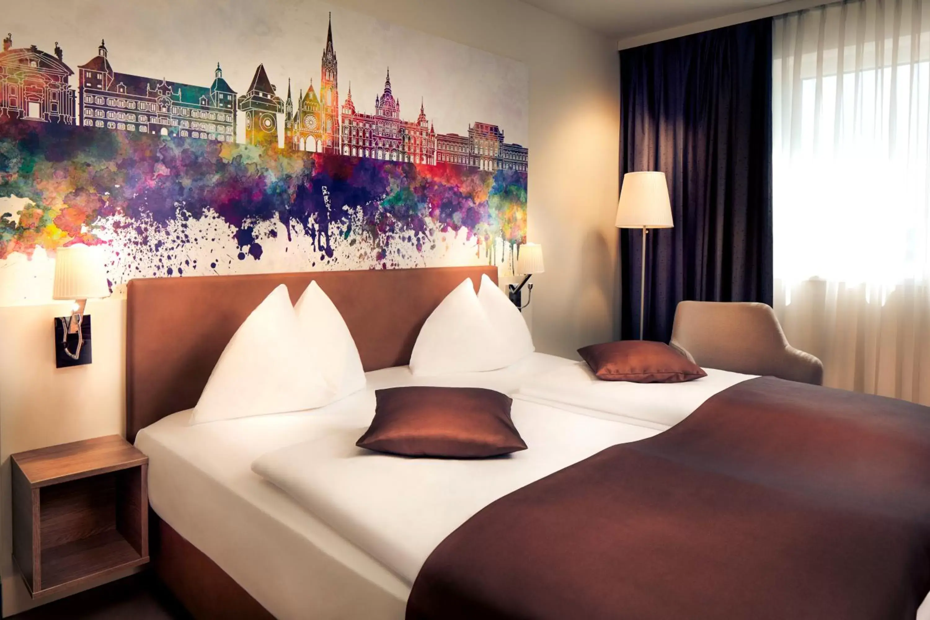 Photo of the whole room, Bed in Hotel Mercure Graz City