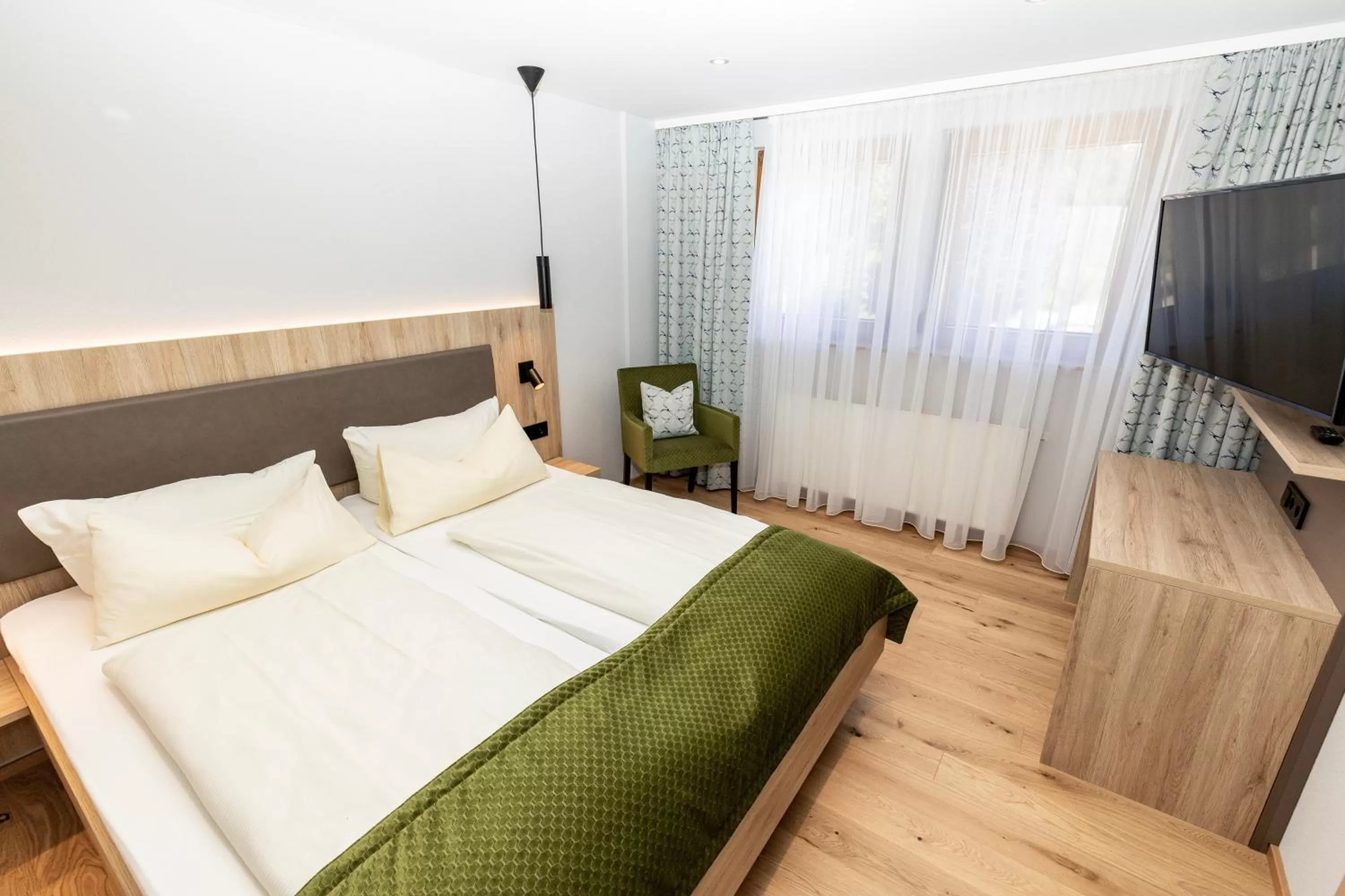 Photo of the whole room, Bed in Landhaus Lauble