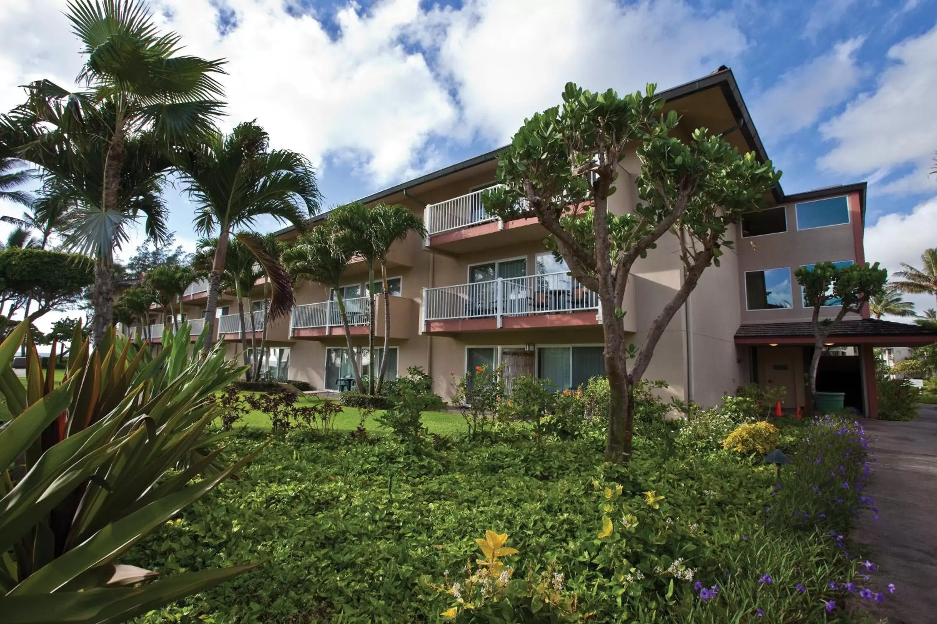 Property Building in Kauai Coast Resort at the Beach Boy