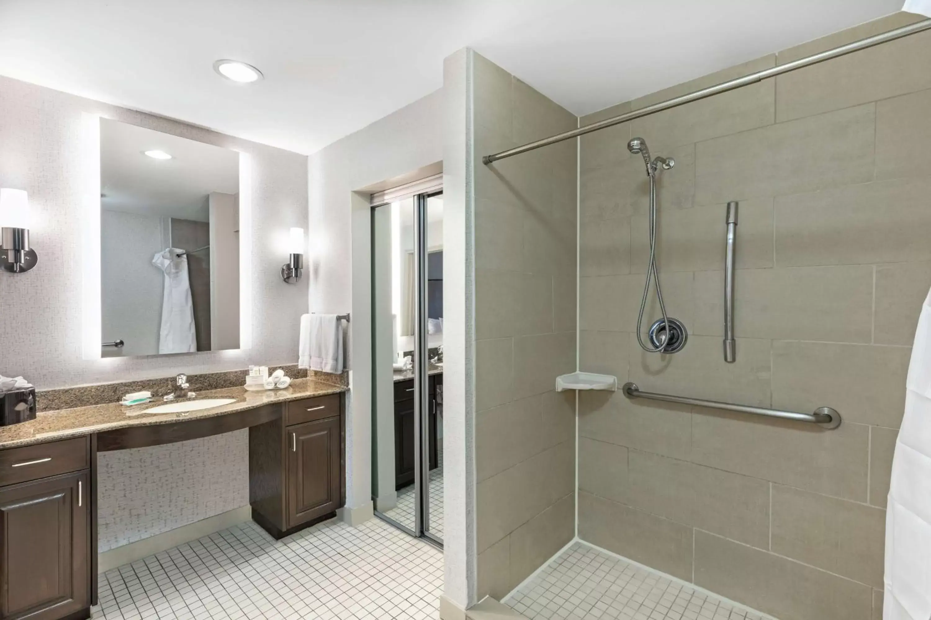 Bathroom in Homewood Suites by Hilton Waco