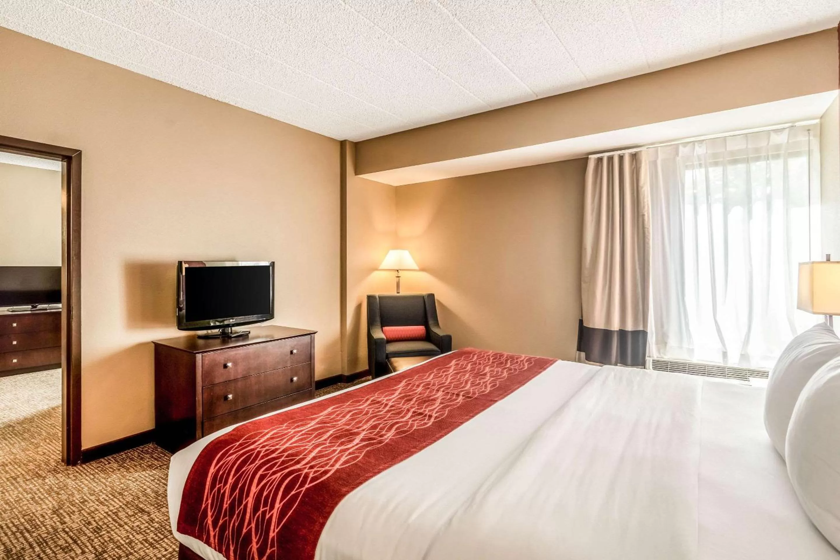 Photo of the whole room, Bed in Comfort Inn Convention Center-Chicago O’hare Airport