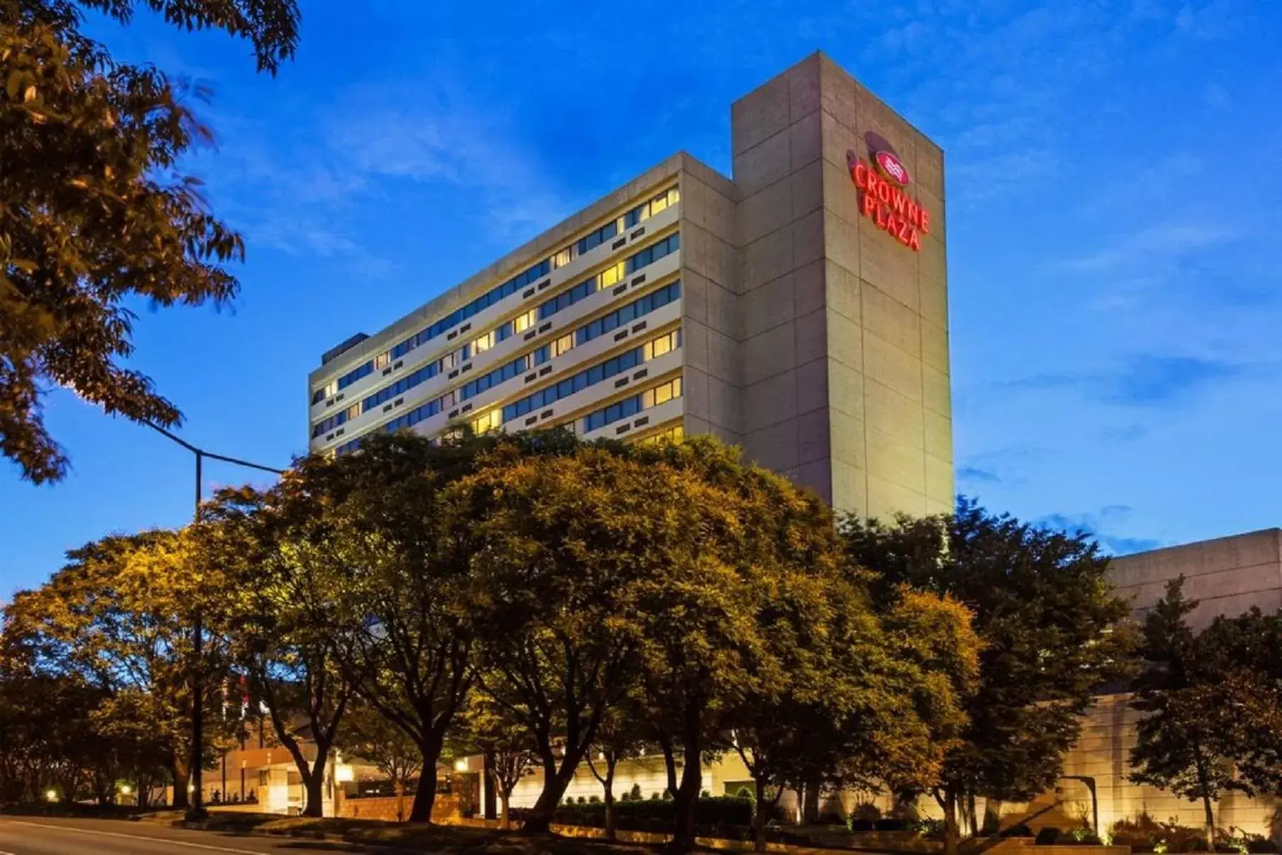 Property building in Crowne Plaza Hotel Knoxville, an IHG Hotel