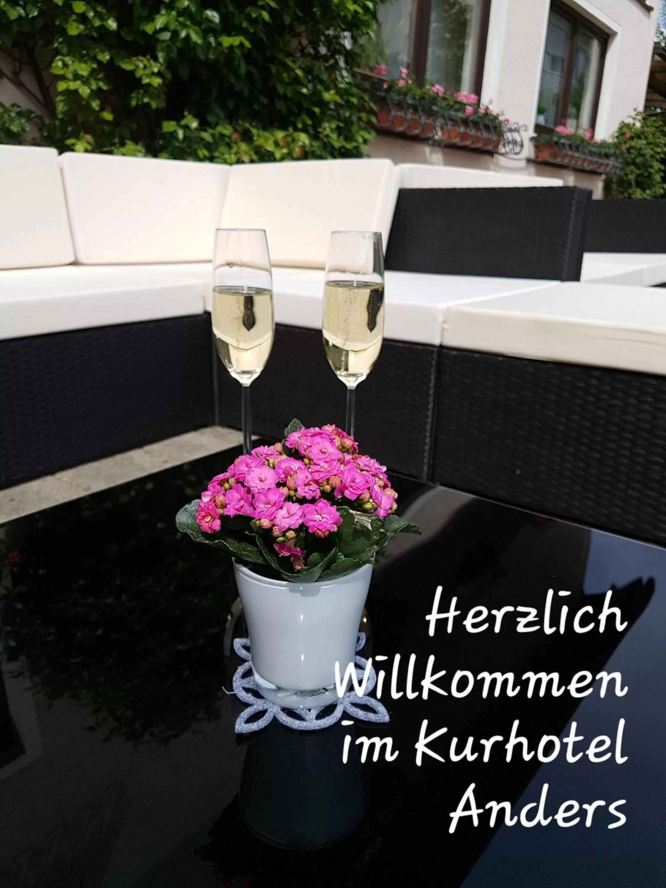 View (from property/room) in Kurhotel Anders