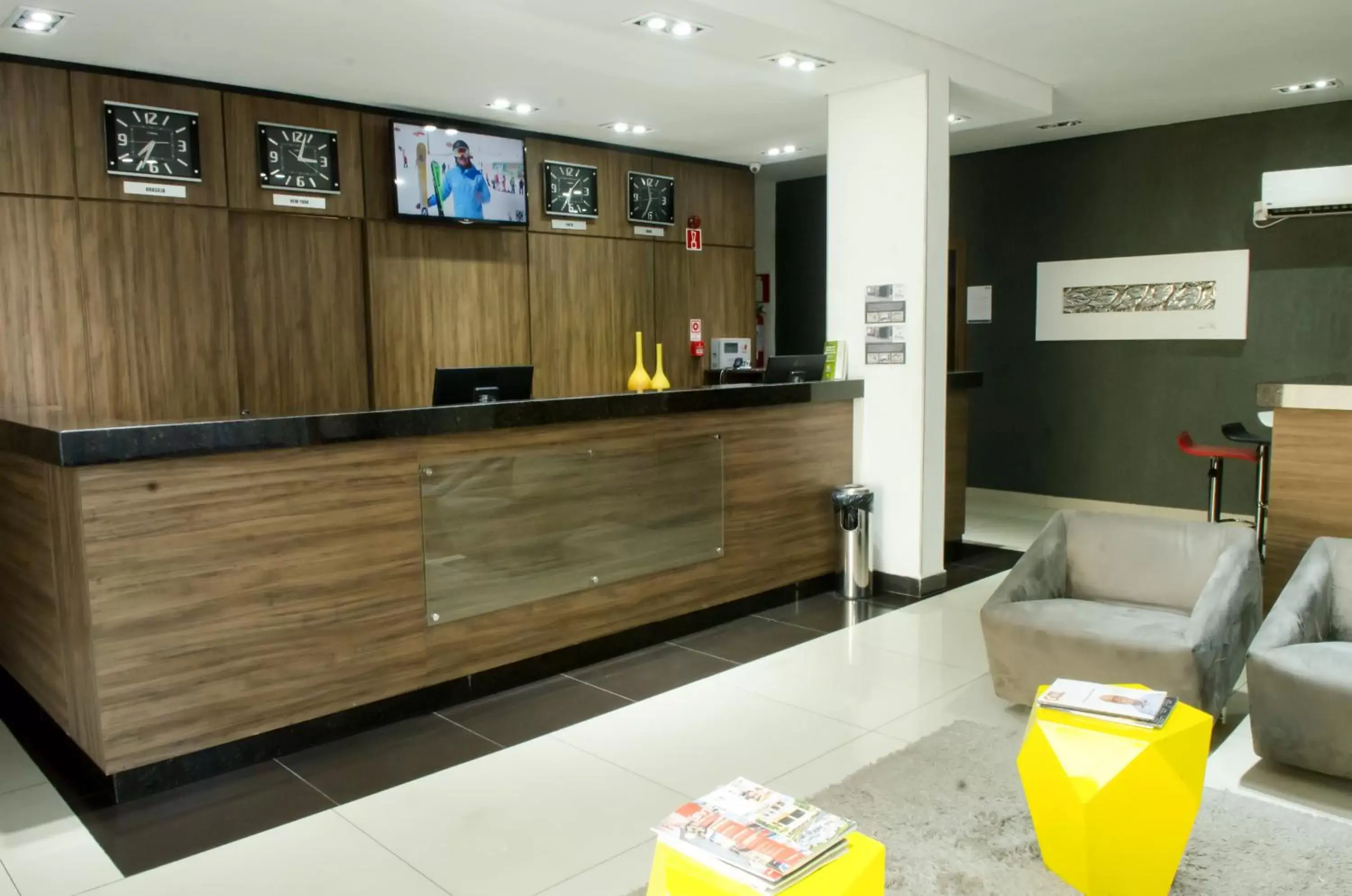 Lobby or reception in Stop Inn Plus Pampulha Lobby or reception in Stop Inn Plus Pampulha