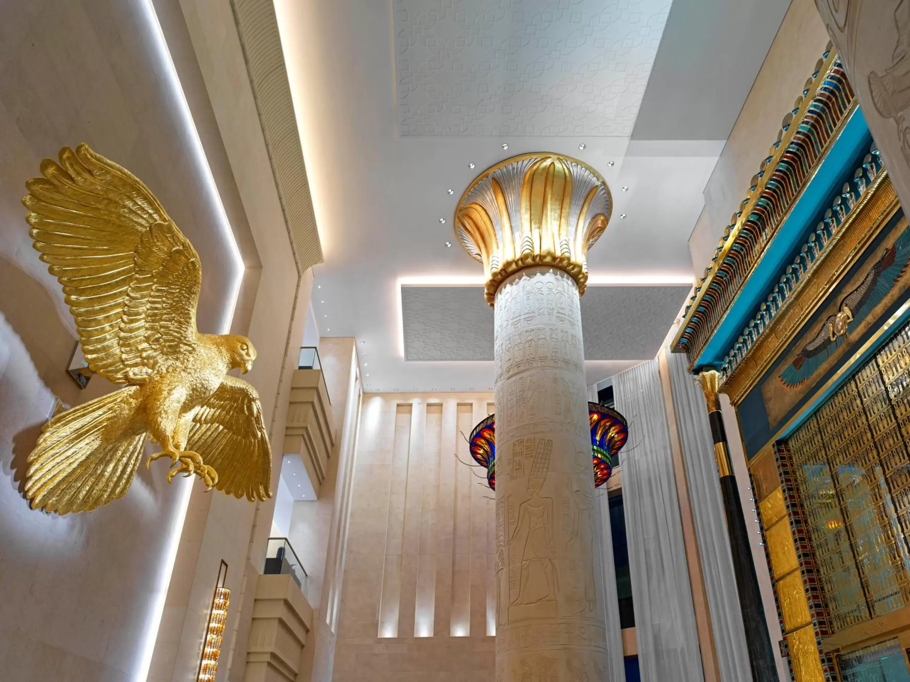 Lobby or reception in Sofitel Dubai The Obelisk