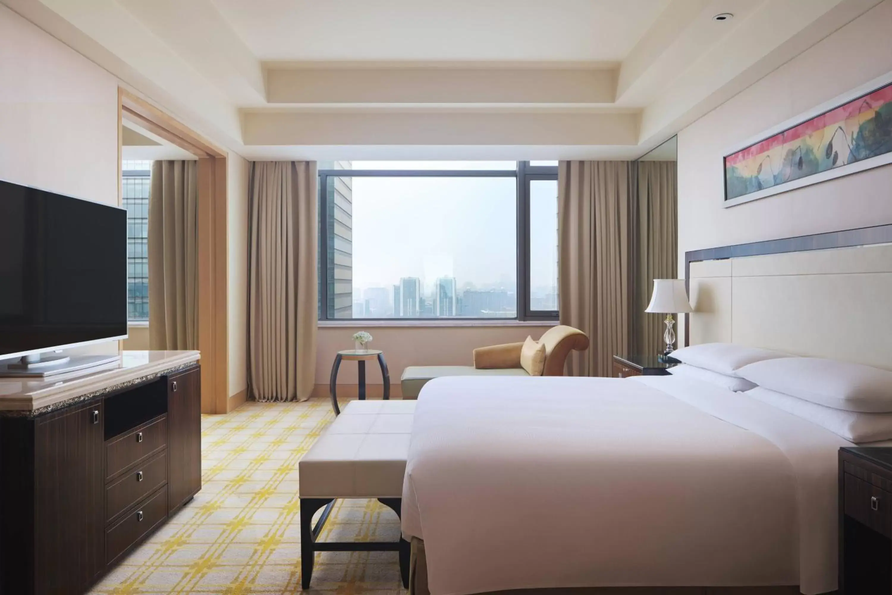 Bedroom, TV/Entertainment Center in JW Marriott Hotel Beijing