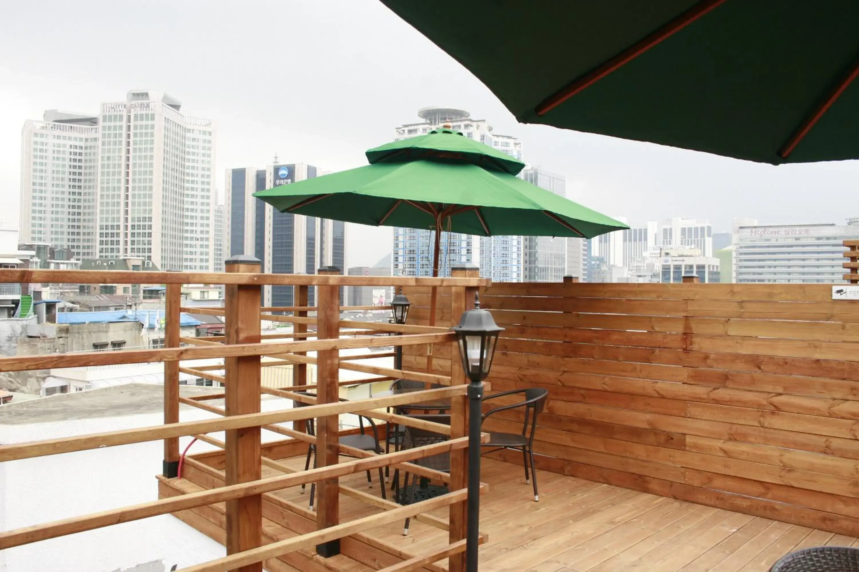 Balcony/Terrace in Crib 49 Guesthouse Seoul - foreigner only