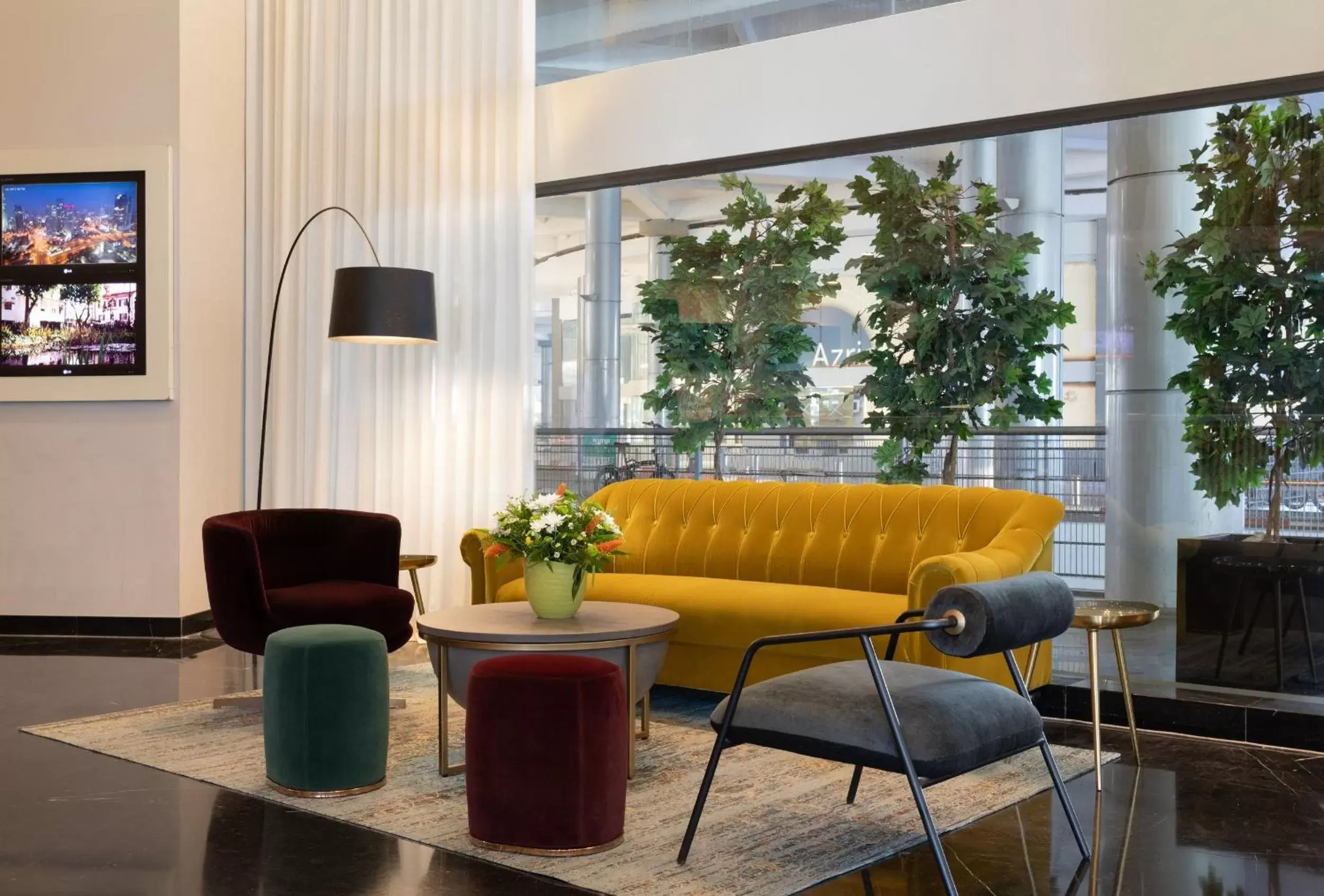Property building, Seating Area in Crowne Plaza Tel Aviv City Center, an IHG Hotel